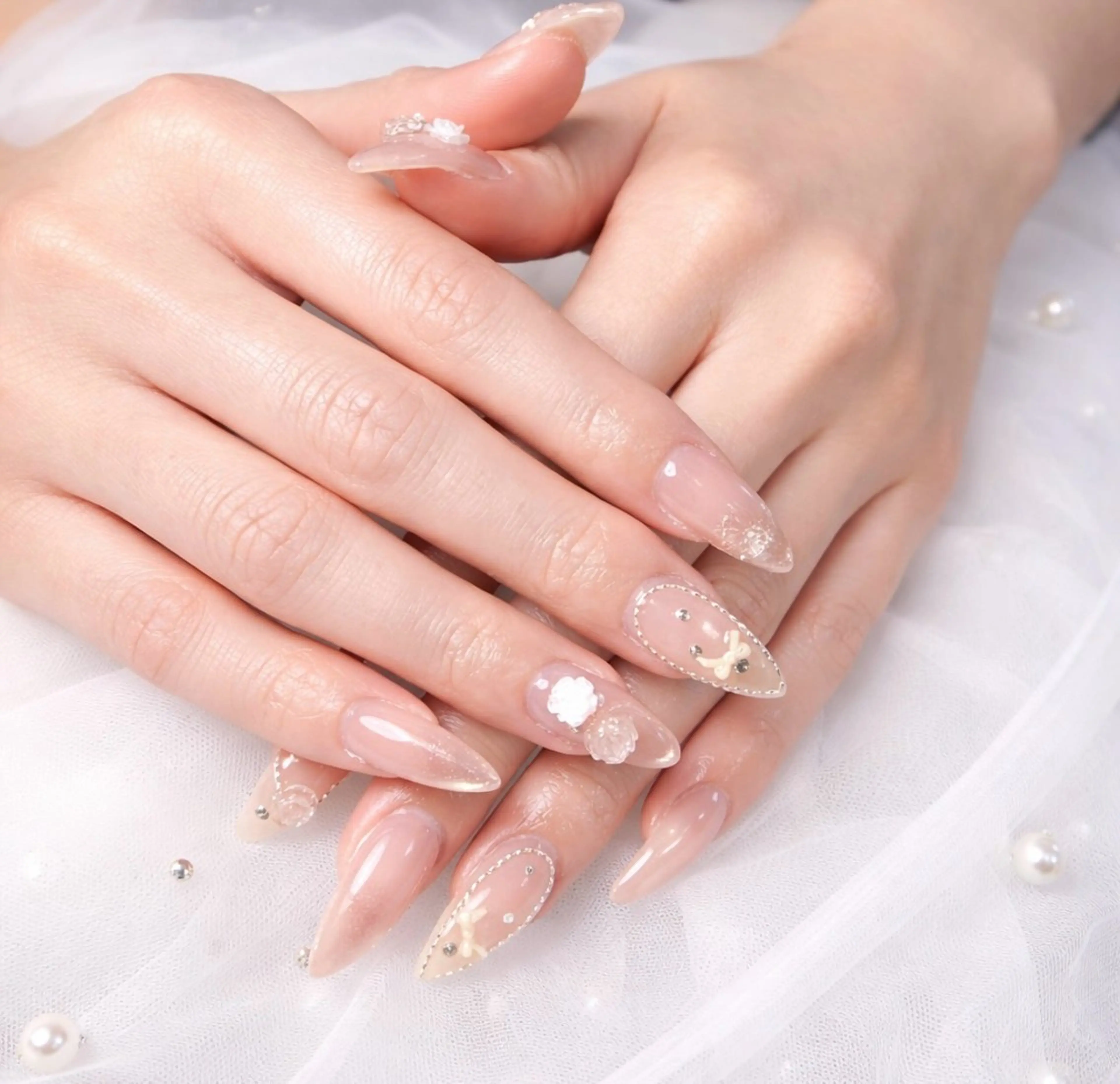 ネイル ハンドネイル ハンドケア Spade Q Nailのネイルデザイン