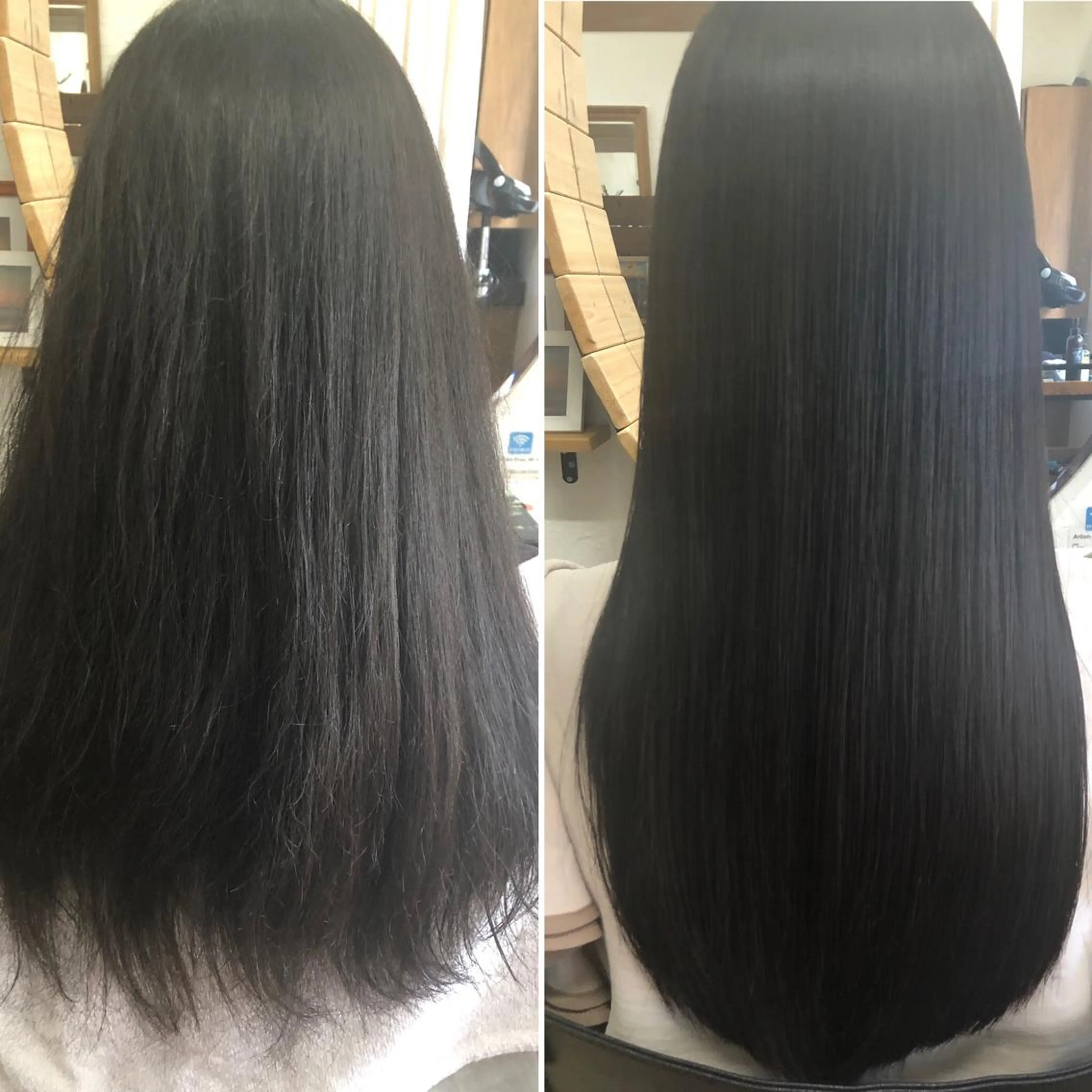 ロング カット 縮毛矯正 トリートメント 酸性縮毛矯正　美髪 特化サロン　八百村のヘアスタイル