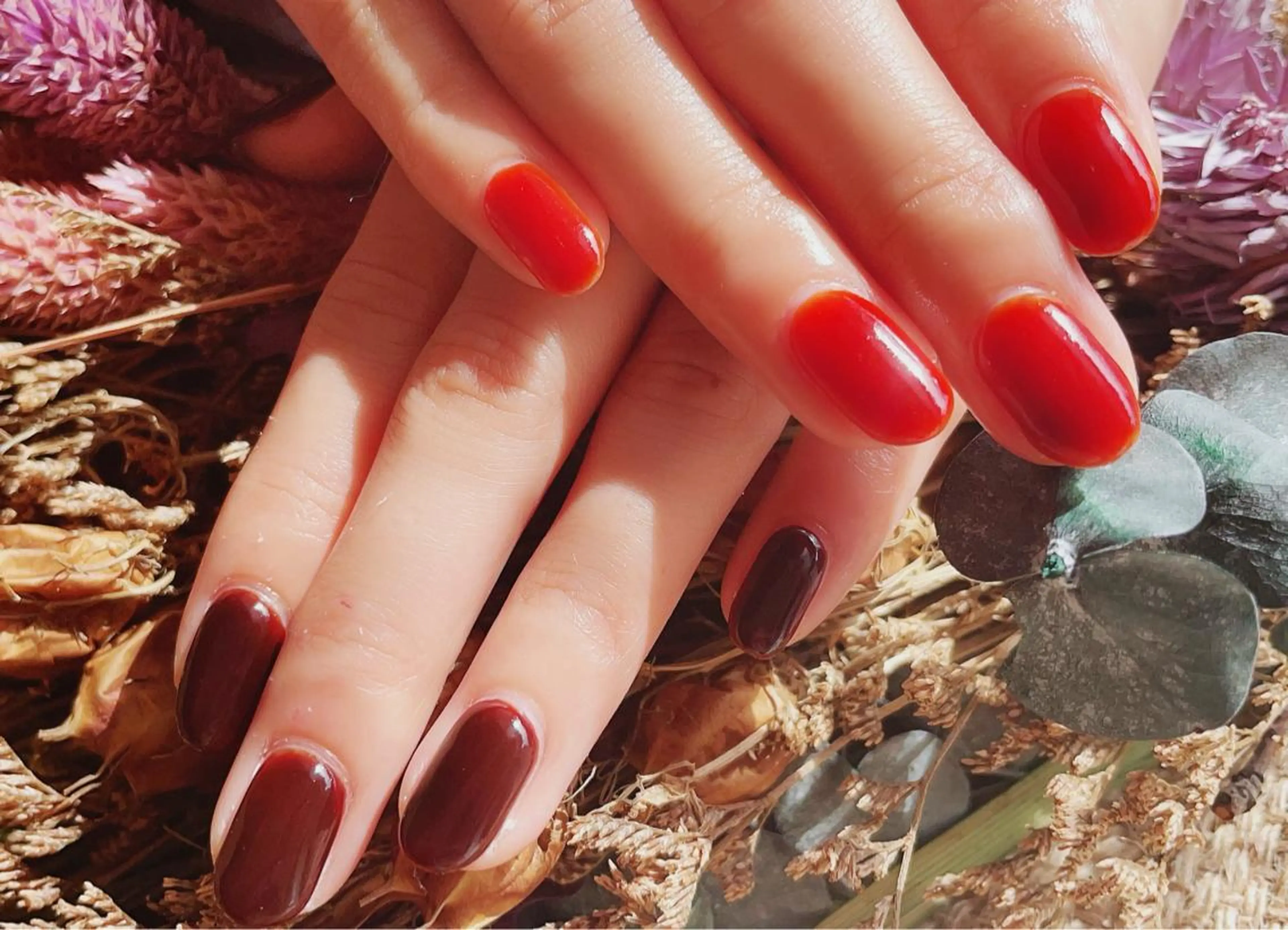 ネイル ワンカラーネイル fleur nailのネイルデザイン