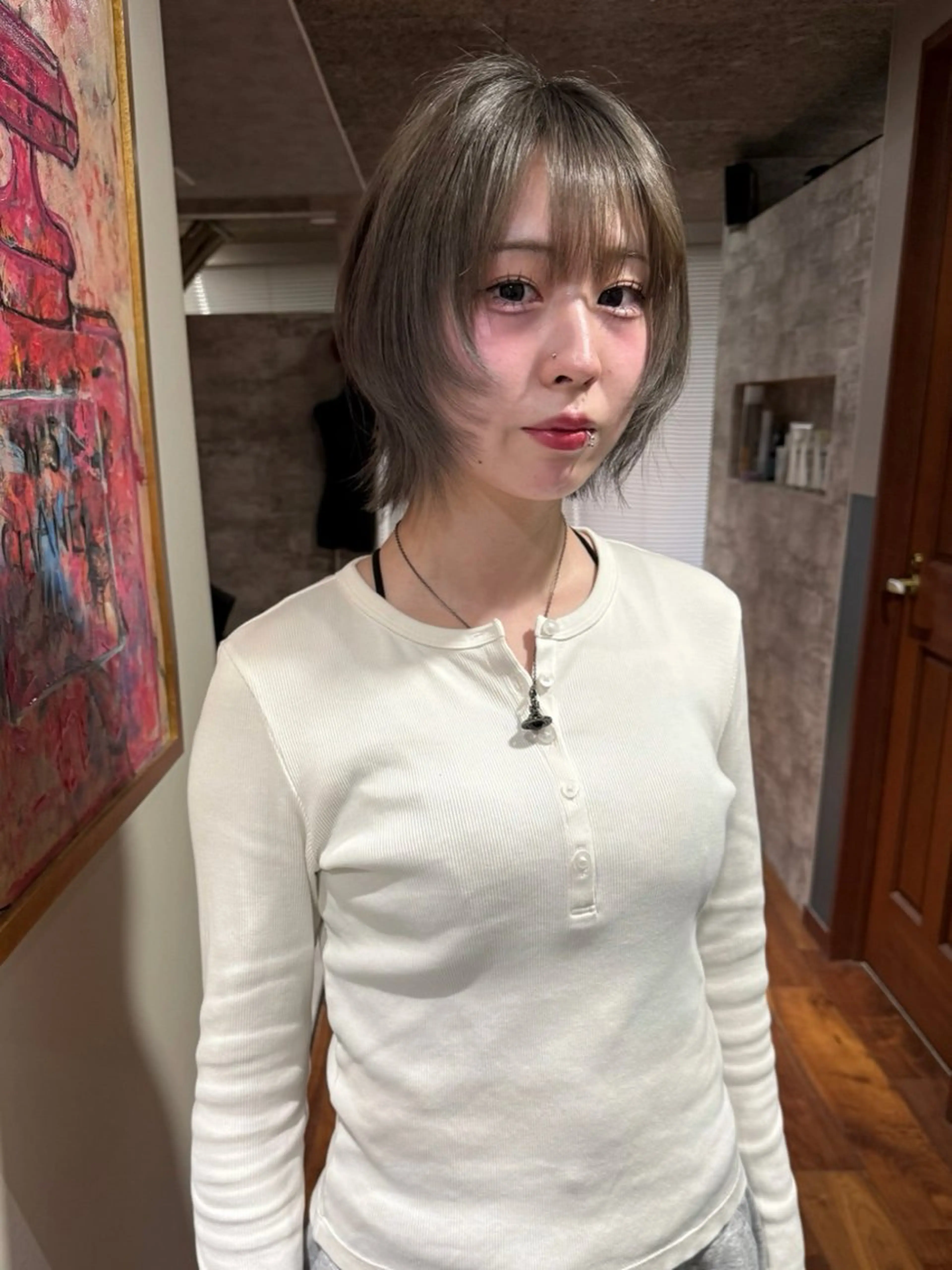 ショート カラー 似合わせカット カット トリートメント mai / linoah˚✧のヘアスタイル