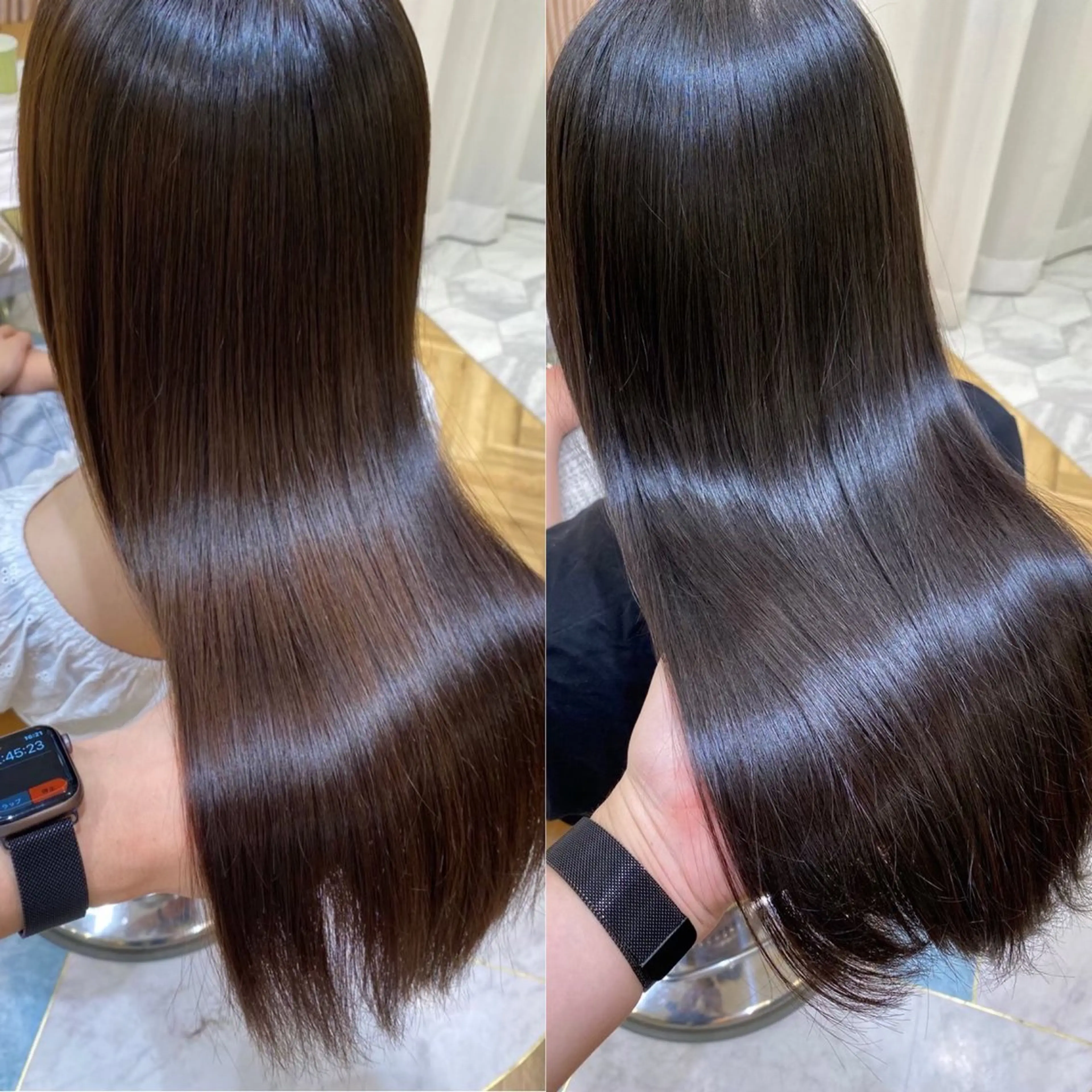 ロング 縮毛矯正 トリートメント 池袋/似合わせ/縮毛 髪質改善【ugen】のヘアスタイル