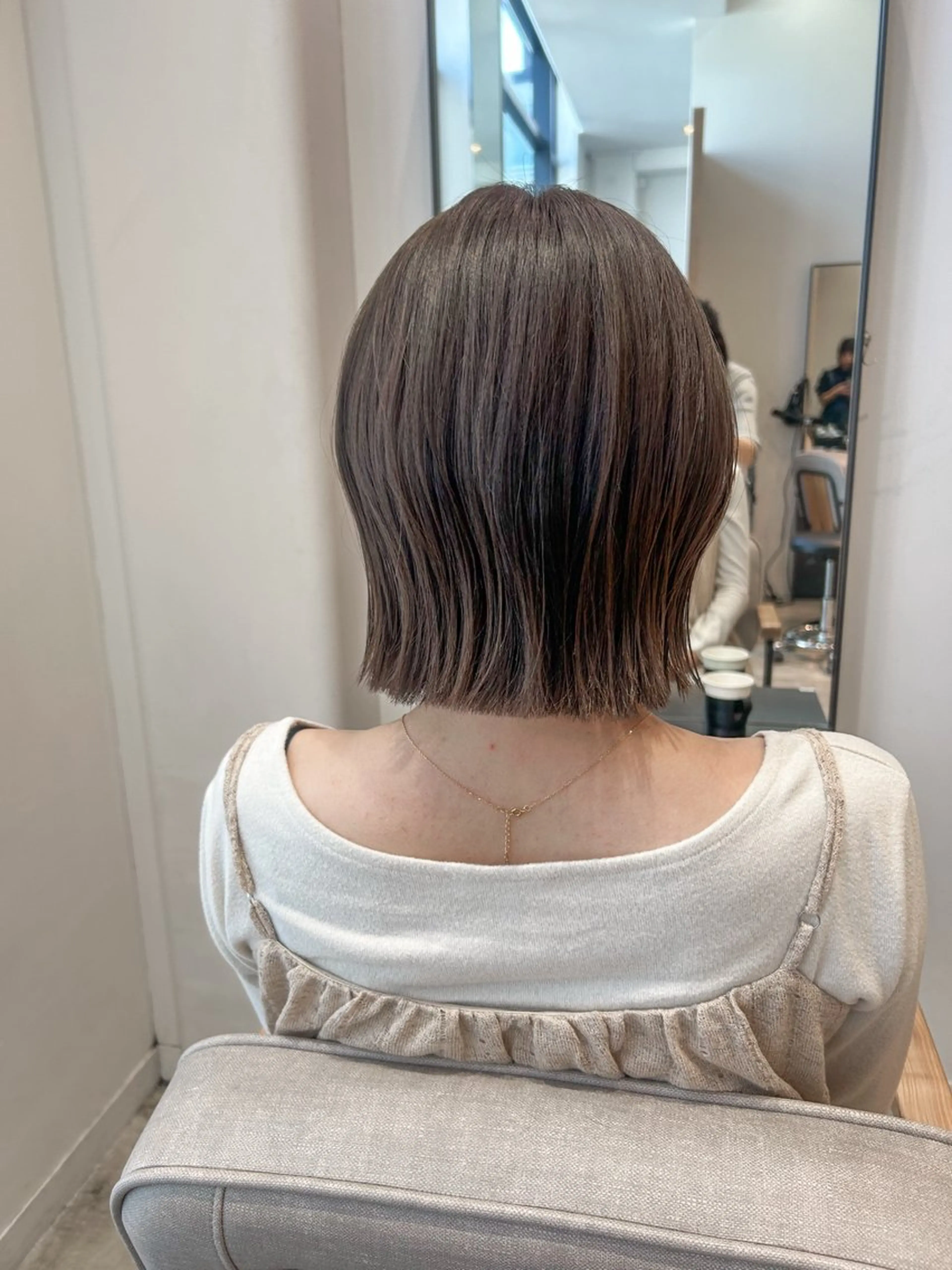 ショート カラー ヘアアレンジ カット ヘアカラー トリートメント yuka .のヘアスタイル