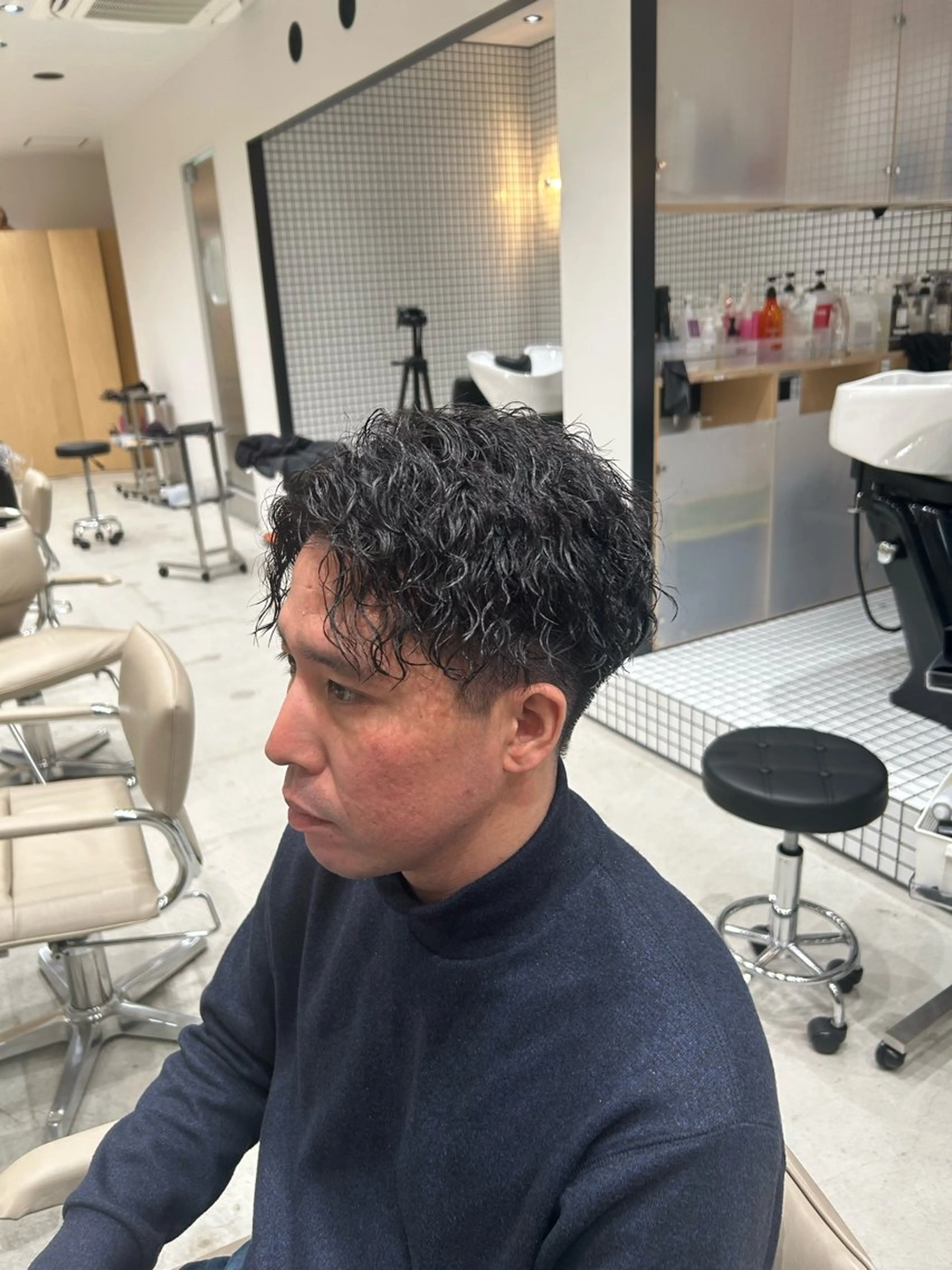 メンズ フェードカット メンズパーマ 🐲ツイスパ🐲 フェード/龍のヘアスタイル