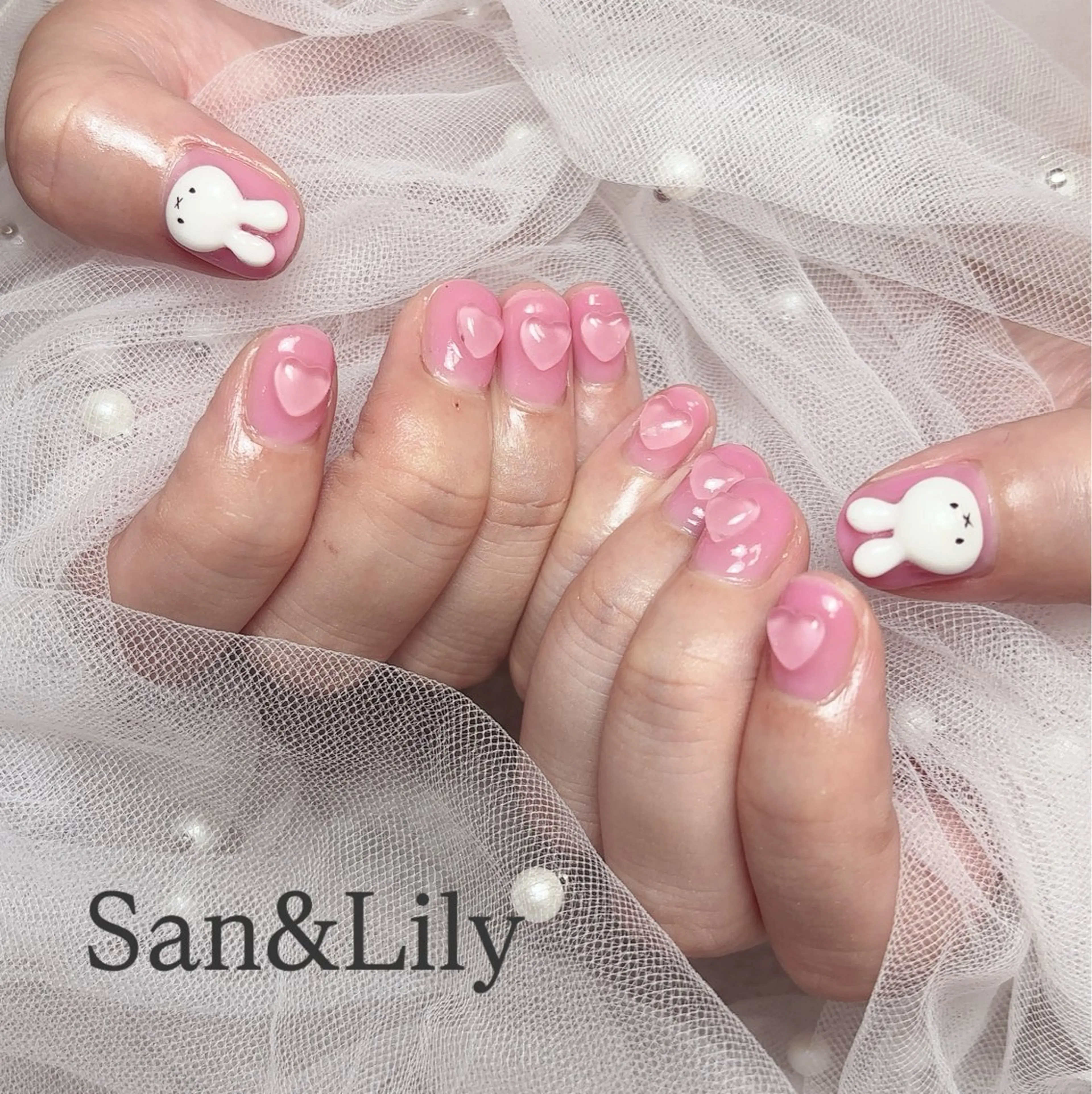 ネイル ハンドネイル San＆Lily madokaのネイルデザイン