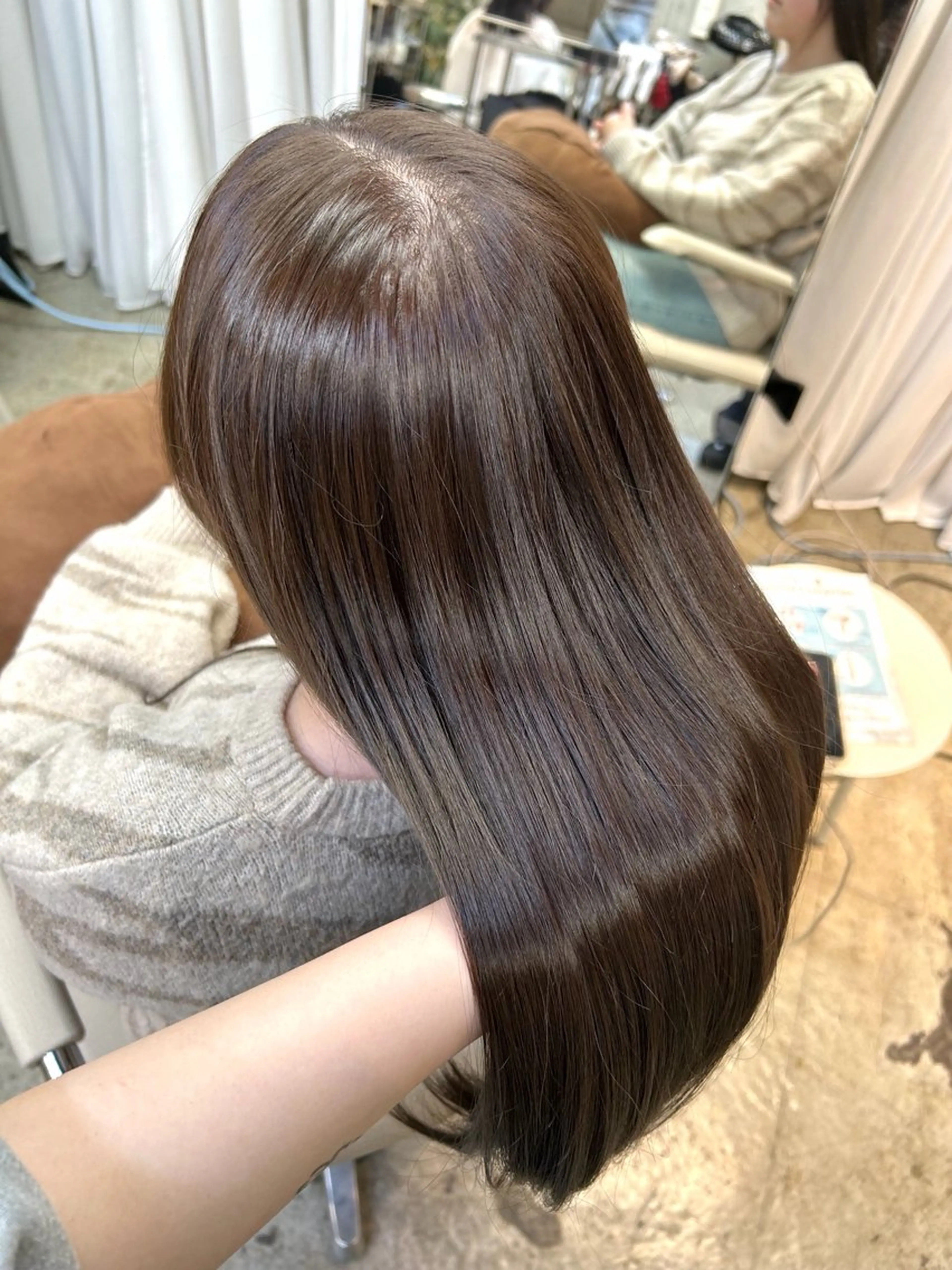 ロング カラー 透明感カラー/艶 ✖️上品/修生🥀のヘアスタイル