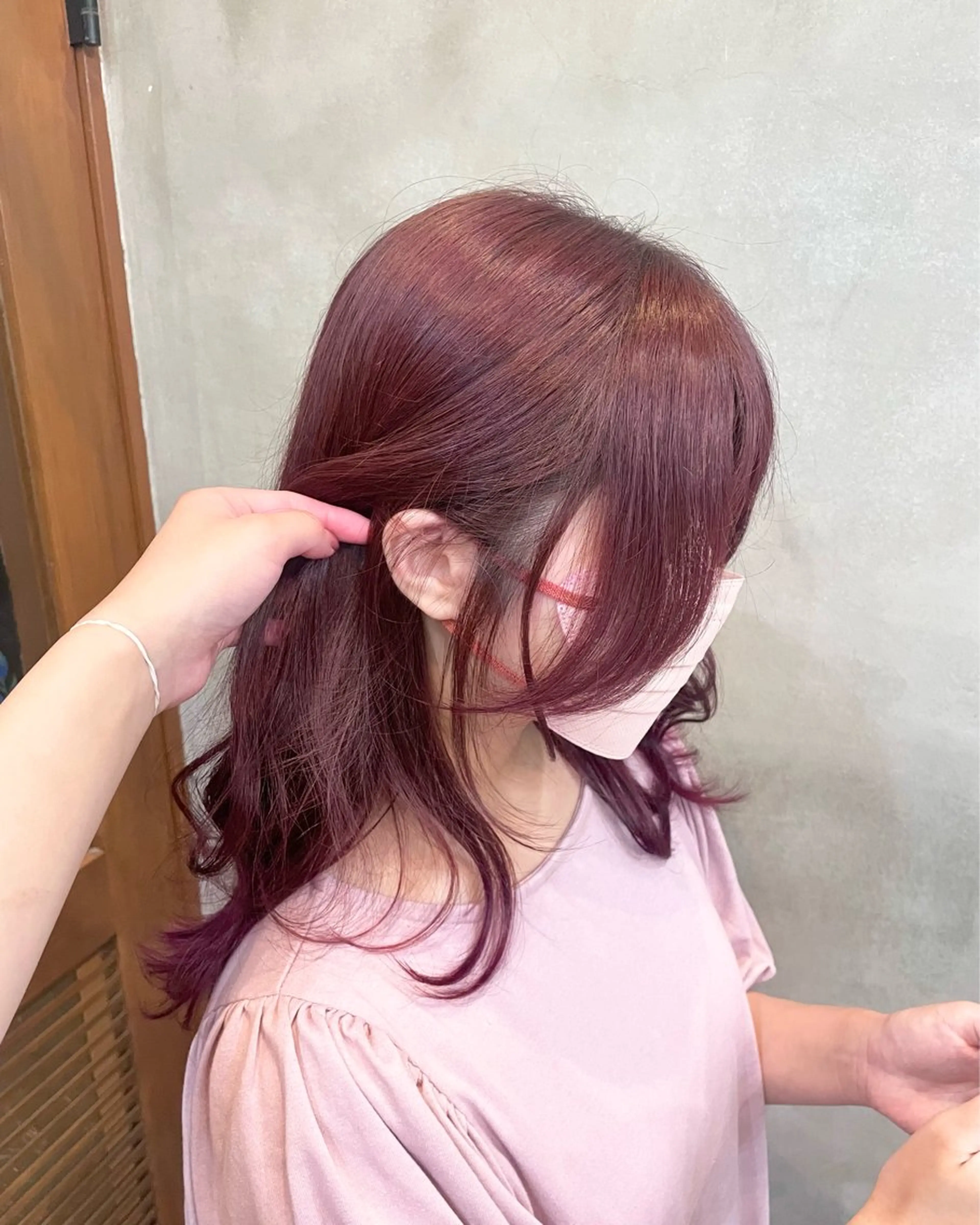 🤍ｶﾗｰ＋ﾄﾘｰﾄﾒﾝﾄ🌈 ¥6,480+[指名料¥500]の写真