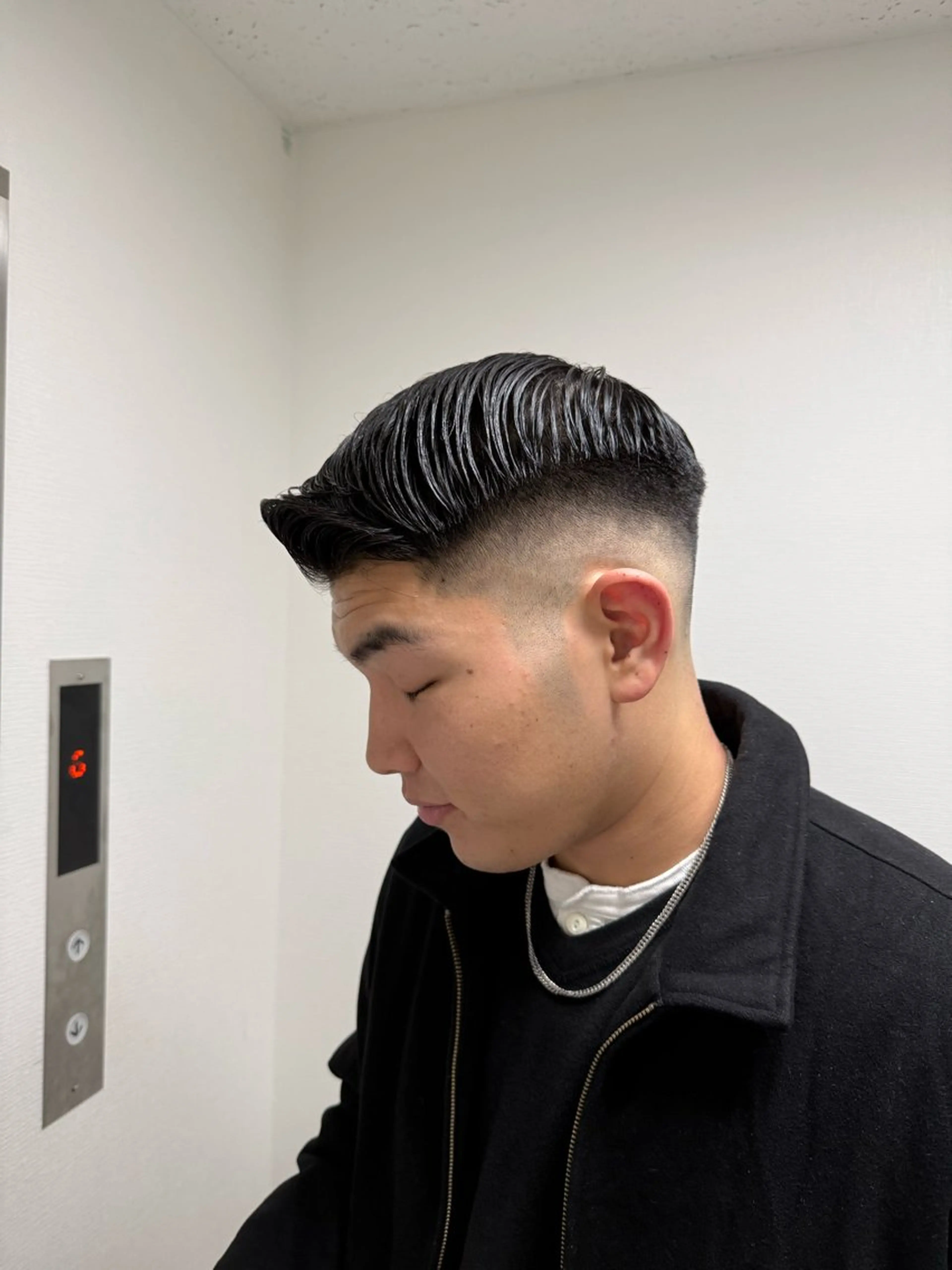 メンズ限定価格透明感ワンカラー+髪質改善トリートメントの写真