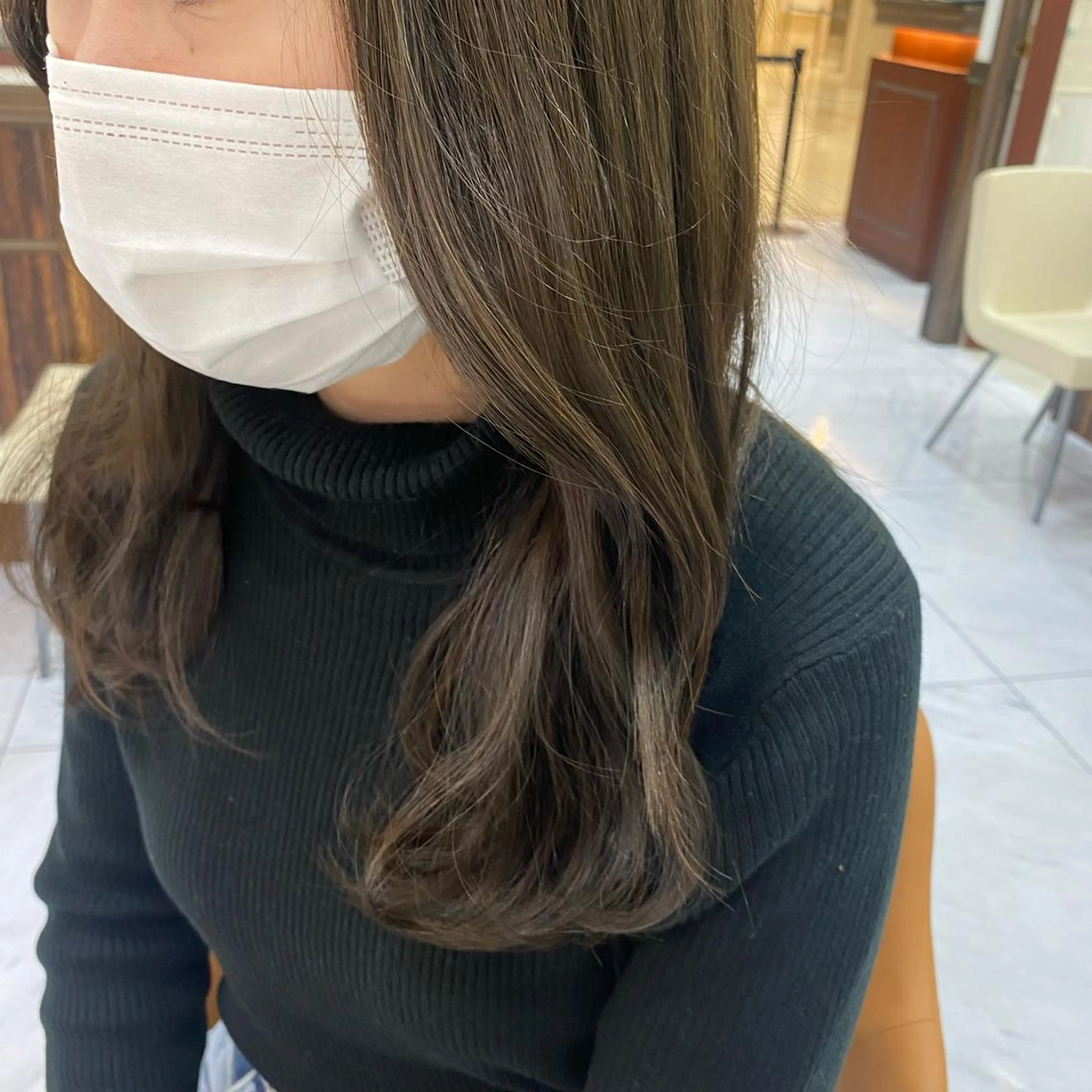 ロング 宮澤 美幸のヘアスタイル