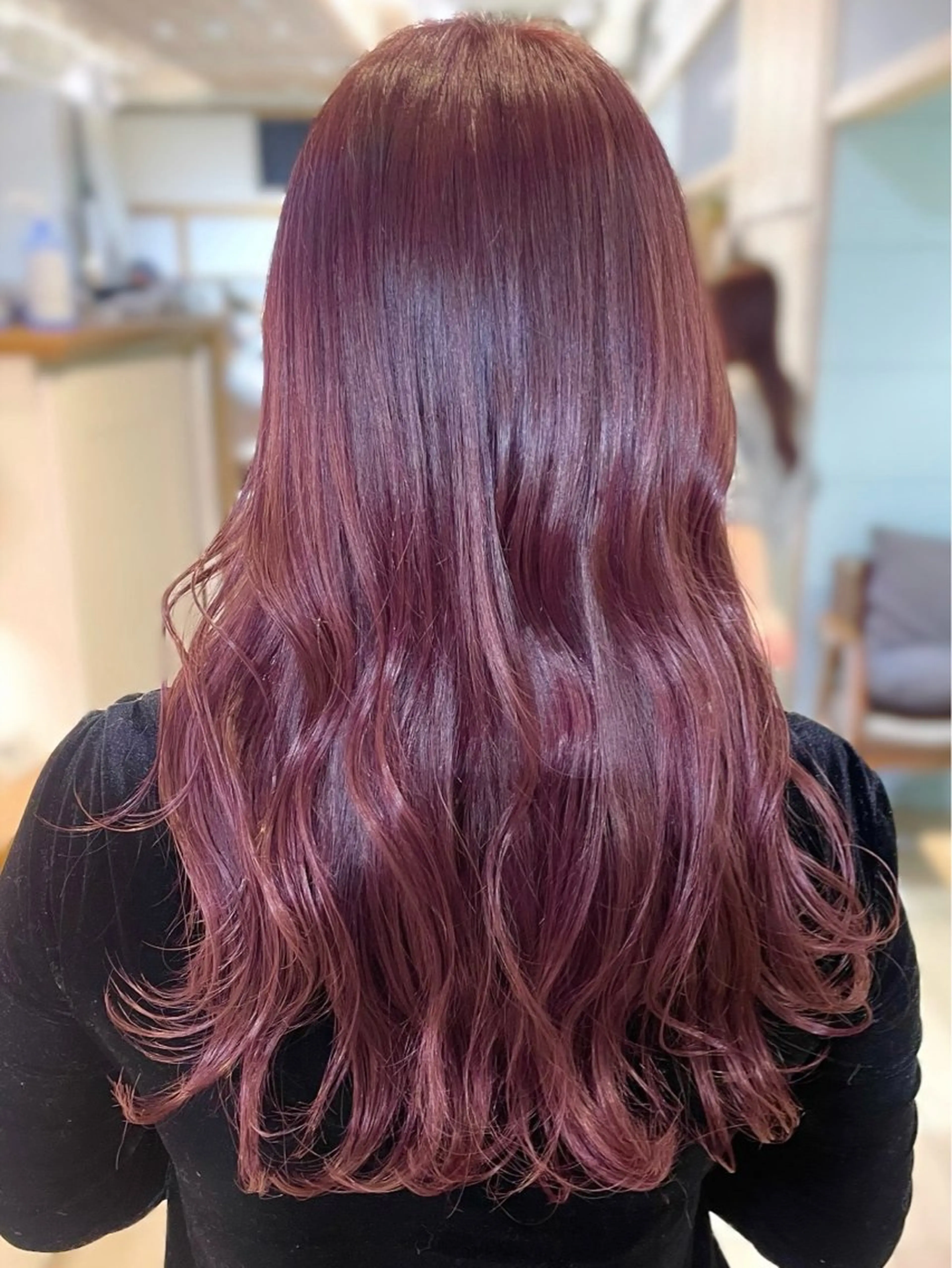 ロング カラー ブリーチ ダブルカラー ブリーチなしカラー ヘアカラー 🍬kanami 🍬ボブ/暖色カラーのヘアスタイル