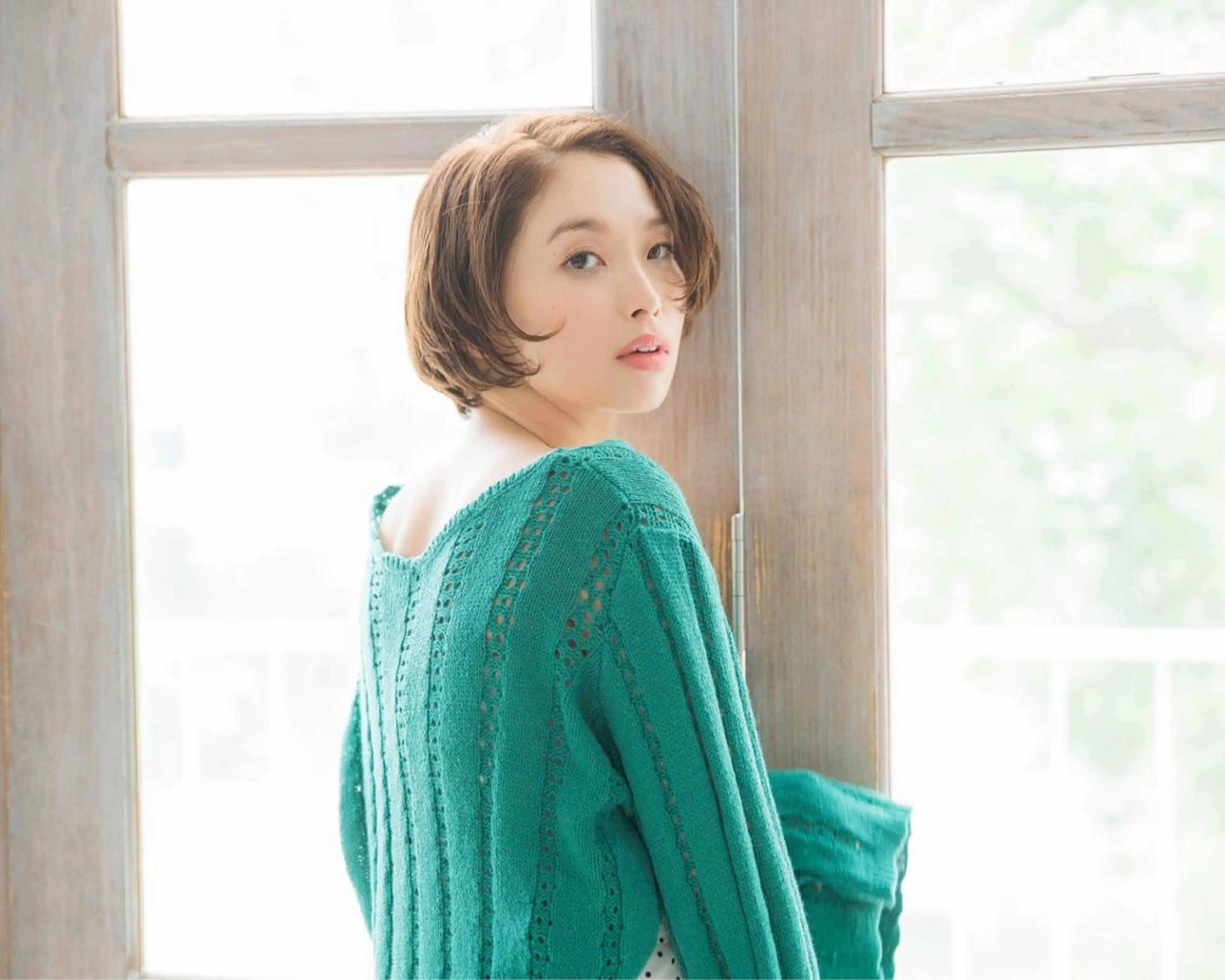 ショート ボブ カット 縮毛矯正 トリートメント 所渉/韓国レイヤー /ウルフカットのヘアスタイル