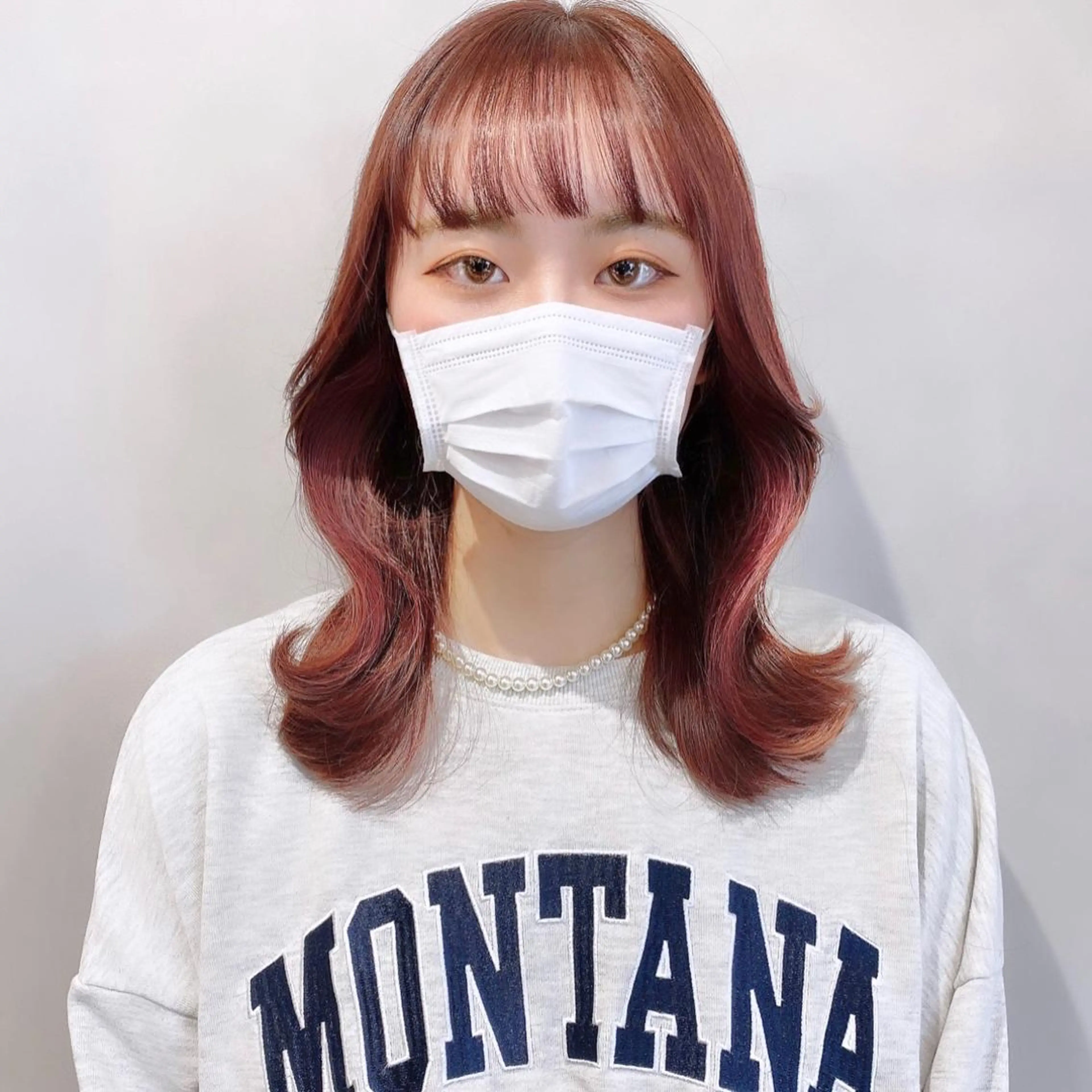 ミディアム カラー カラー系/カット特化 🟠オオタキマサシのヘアスタイル