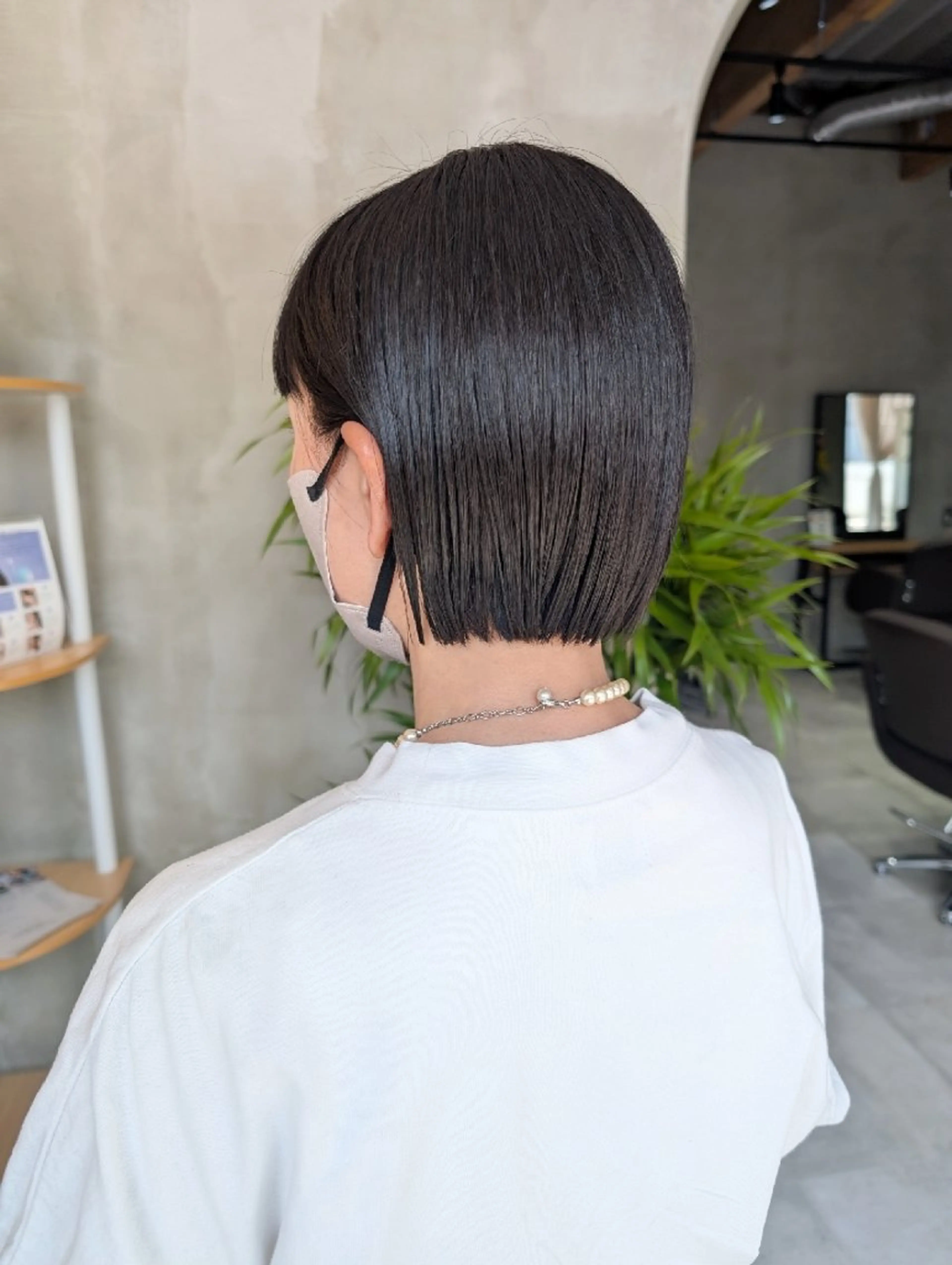 ショート 川崎 智加のヘアスタイル