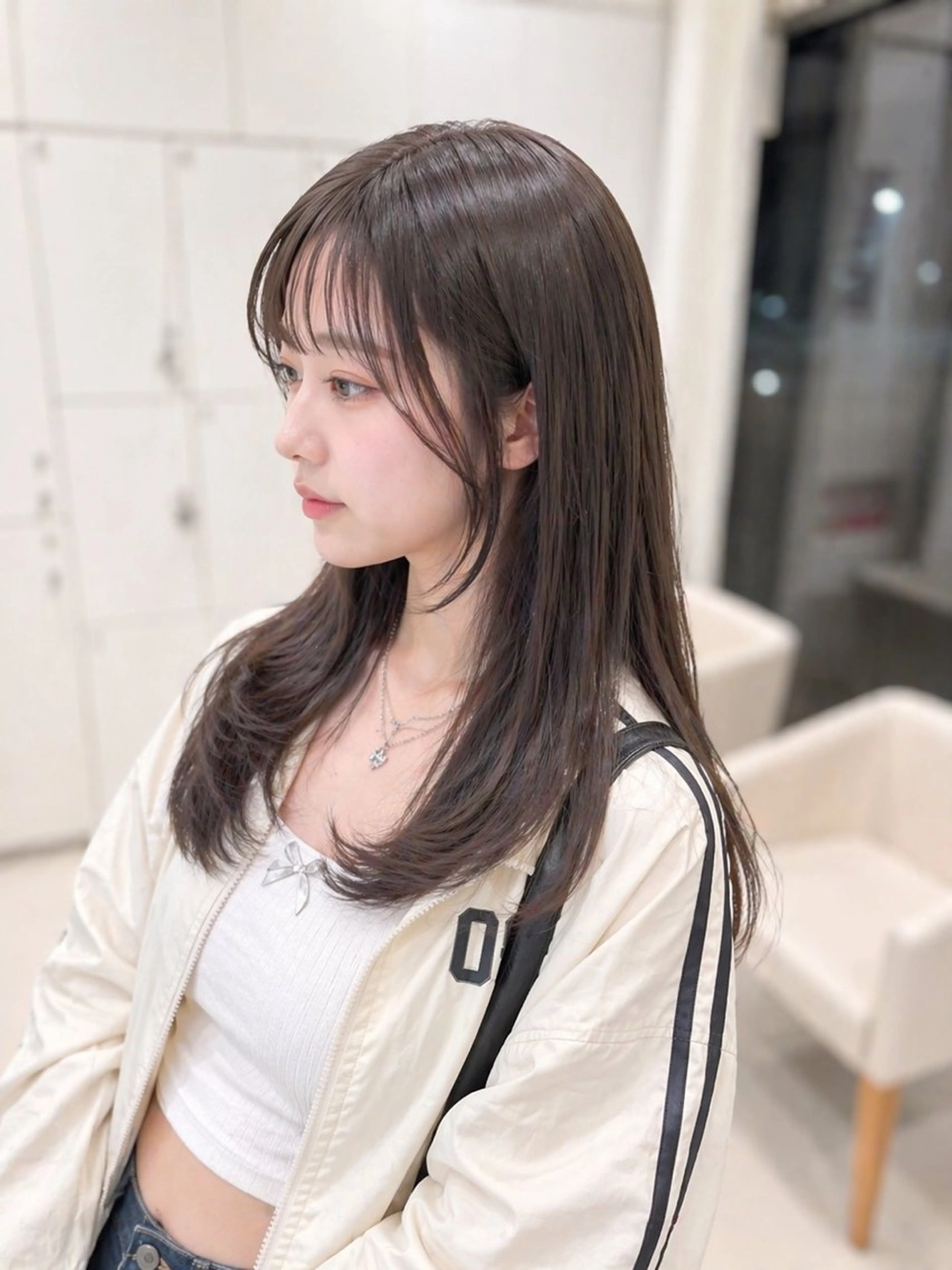 ロング カット トリートメント 金子 直樹のヘアスタイル