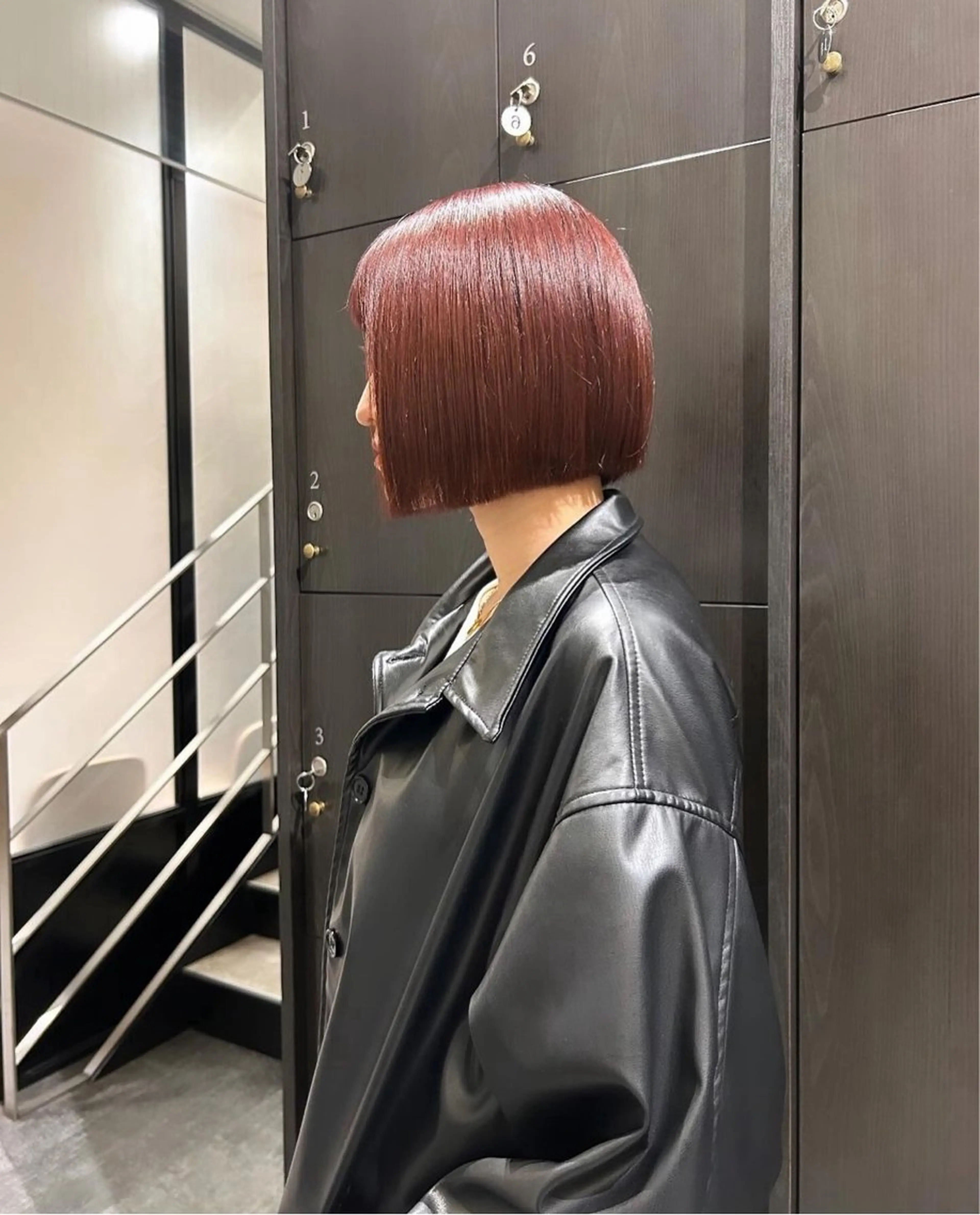 ミディアム カラー パーマ ヘアアレンジ ボブ stylist 🌸 kana.のヘアスタイル