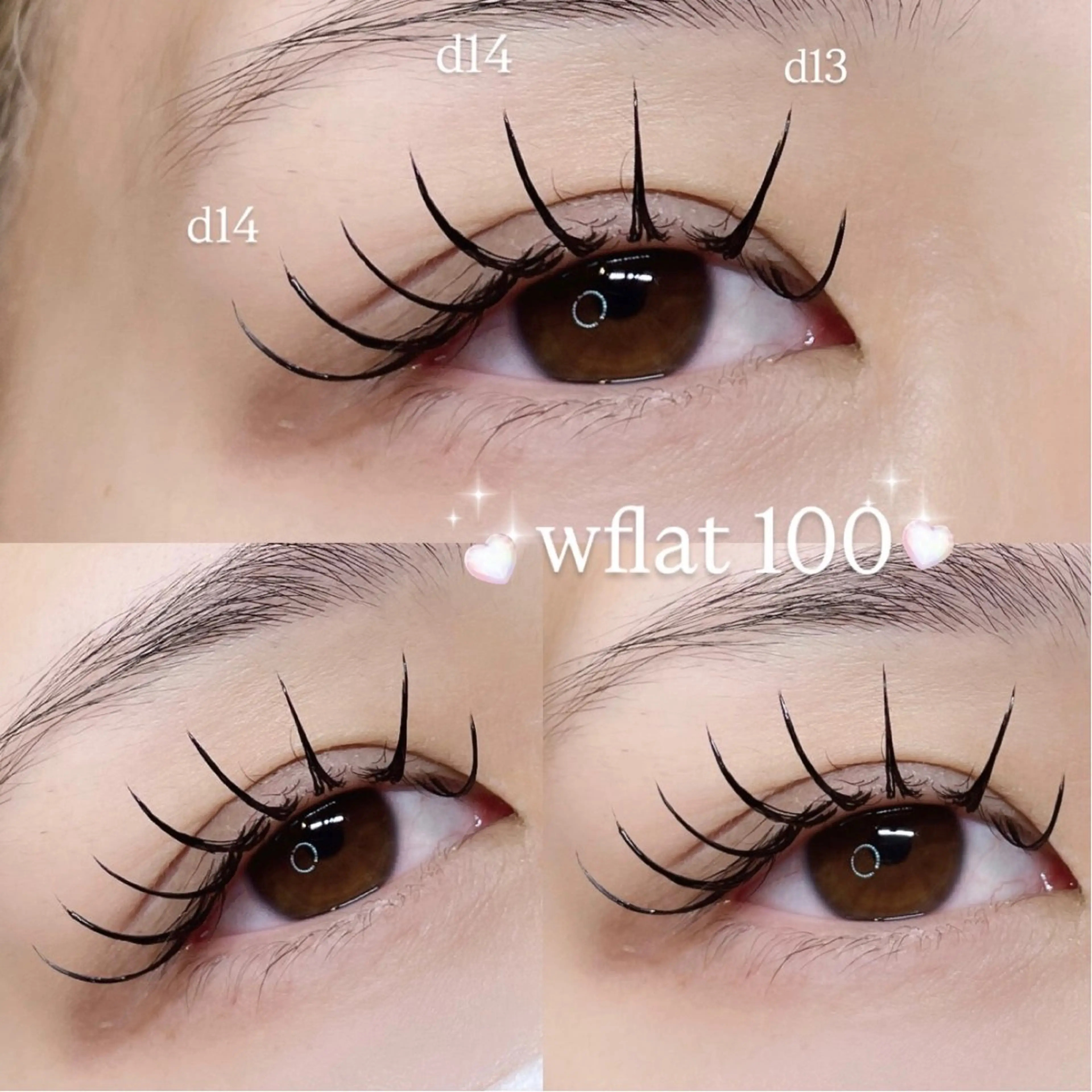 マツエク・マツパ マツエク Mell Yuuna ♡パリエク /束感のマツエク・マツパデザイン