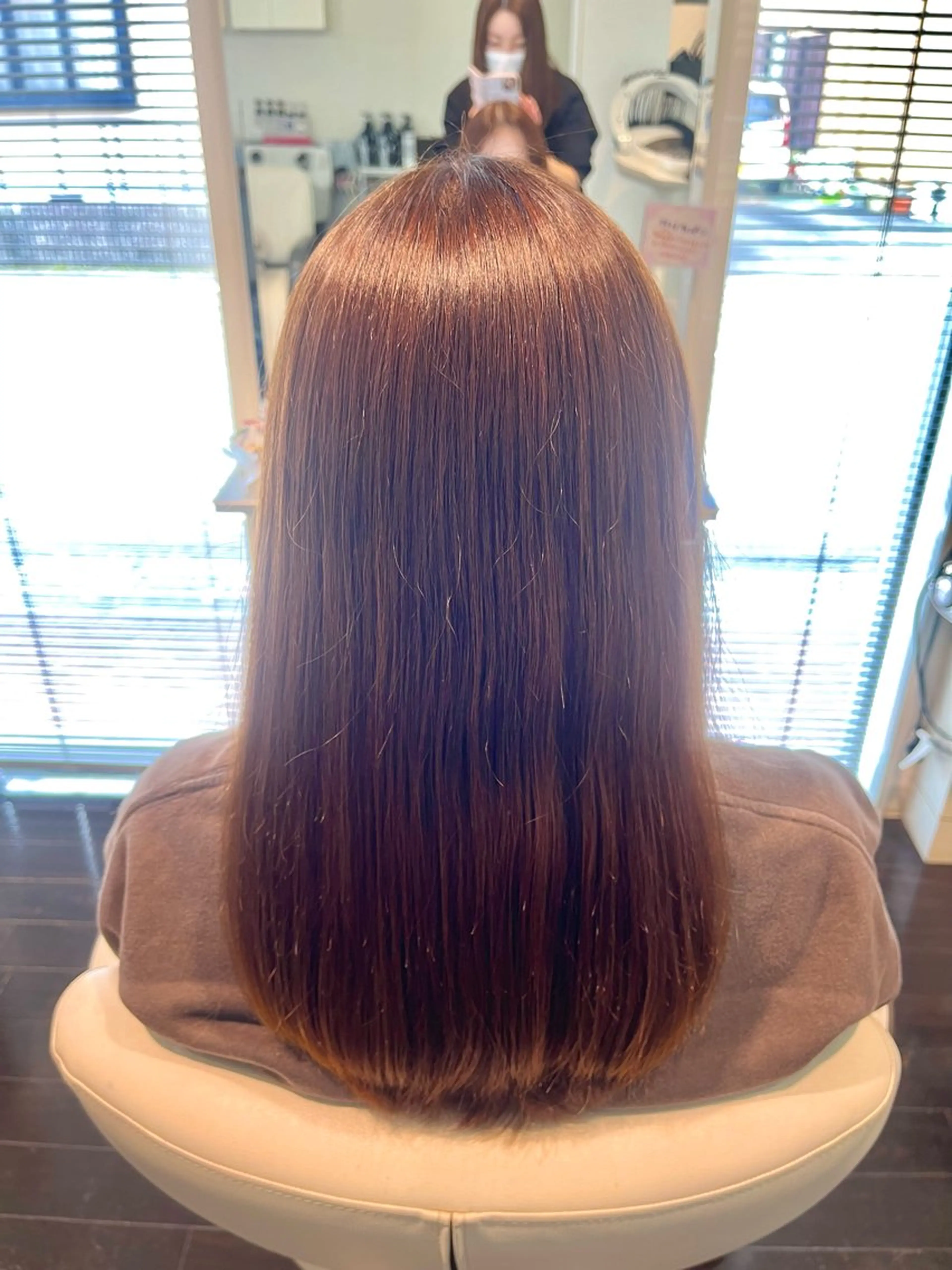セミロング カラー 髪質改善 🌸フルール　長谷川 愛🌸のヘアスタイル