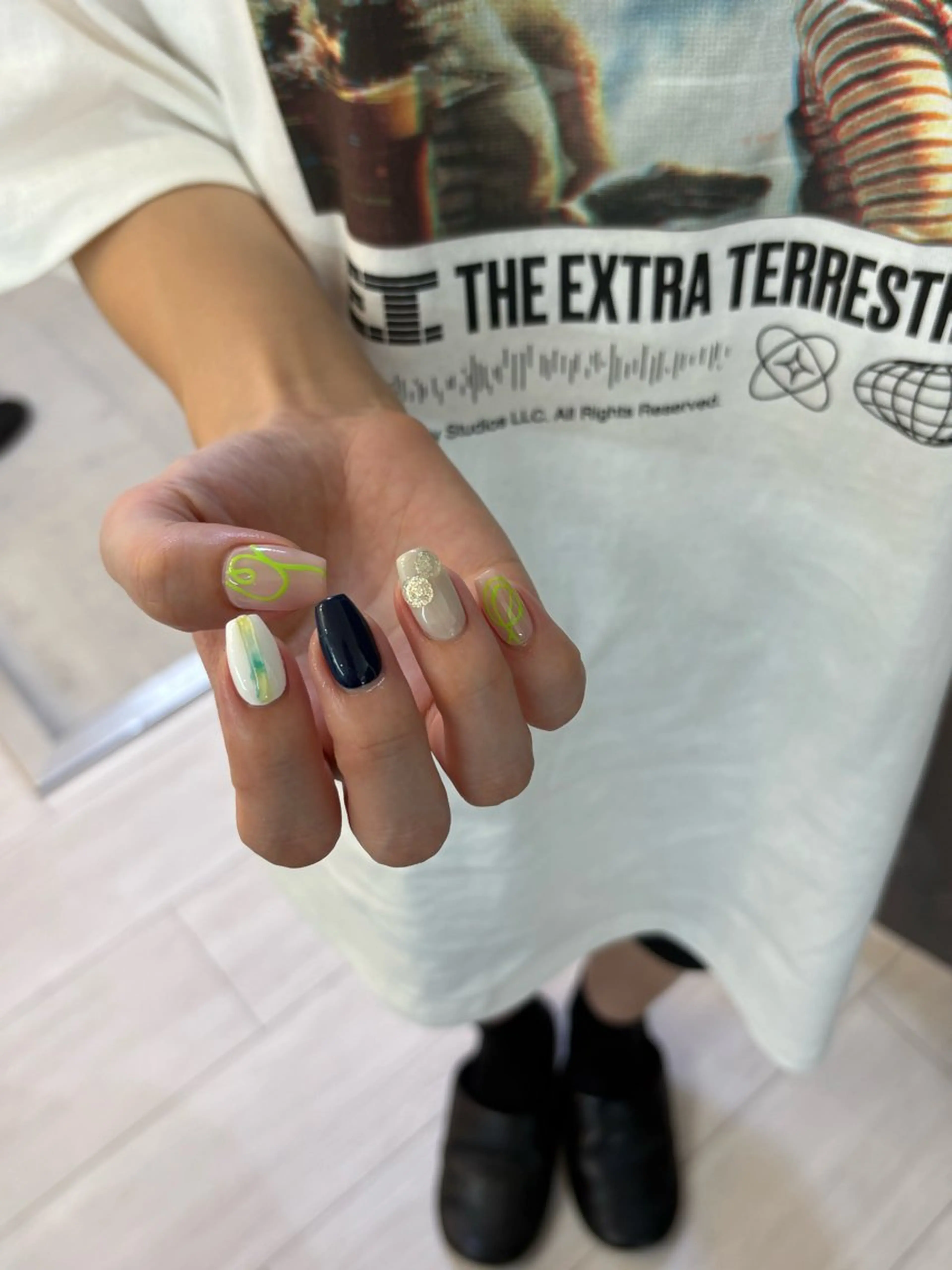 ネイル ハンドネイル 佐藤 渚紗のネイルデザイン