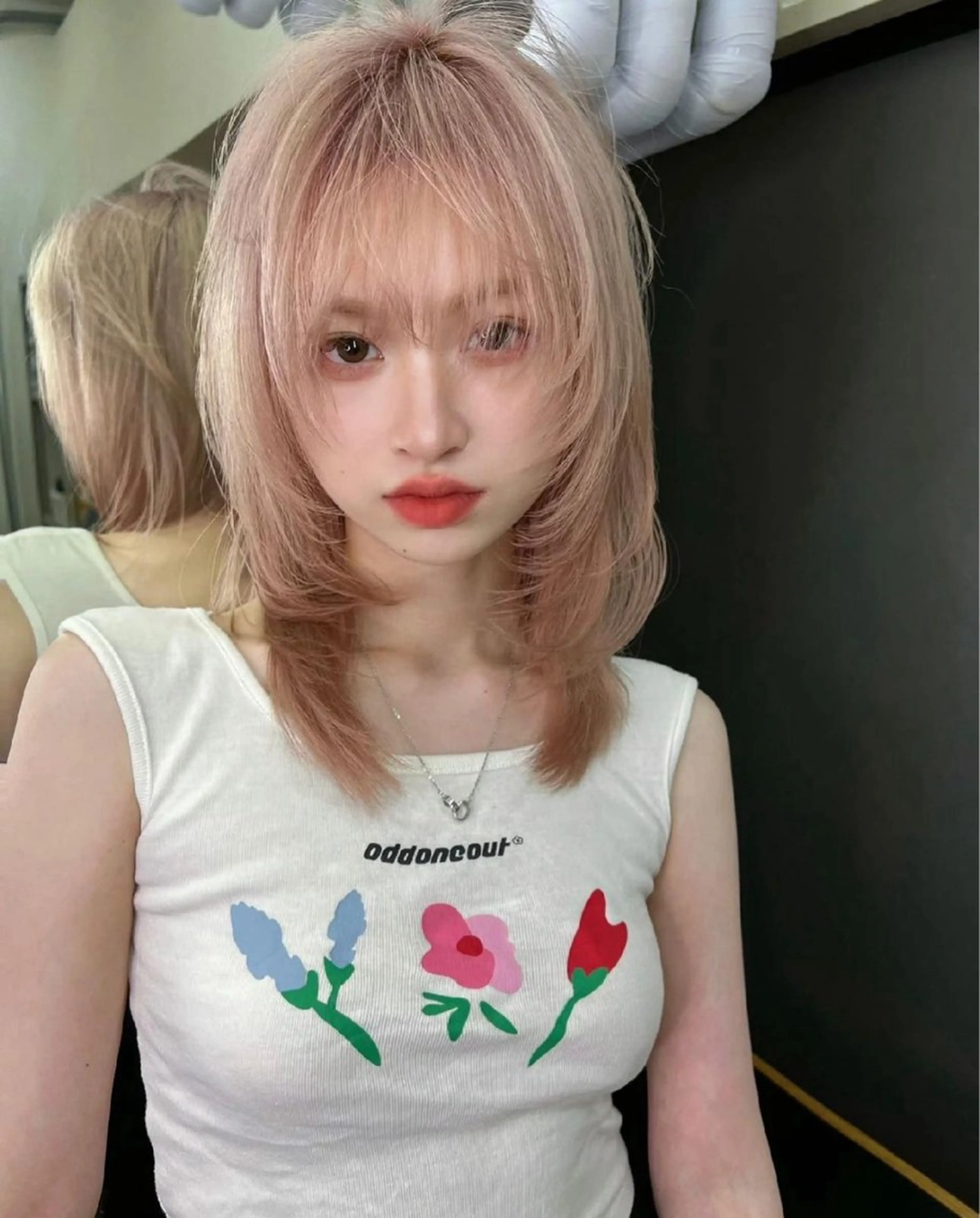 ミディアム Hana ハイトーン🕯🩰のヘアスタイル