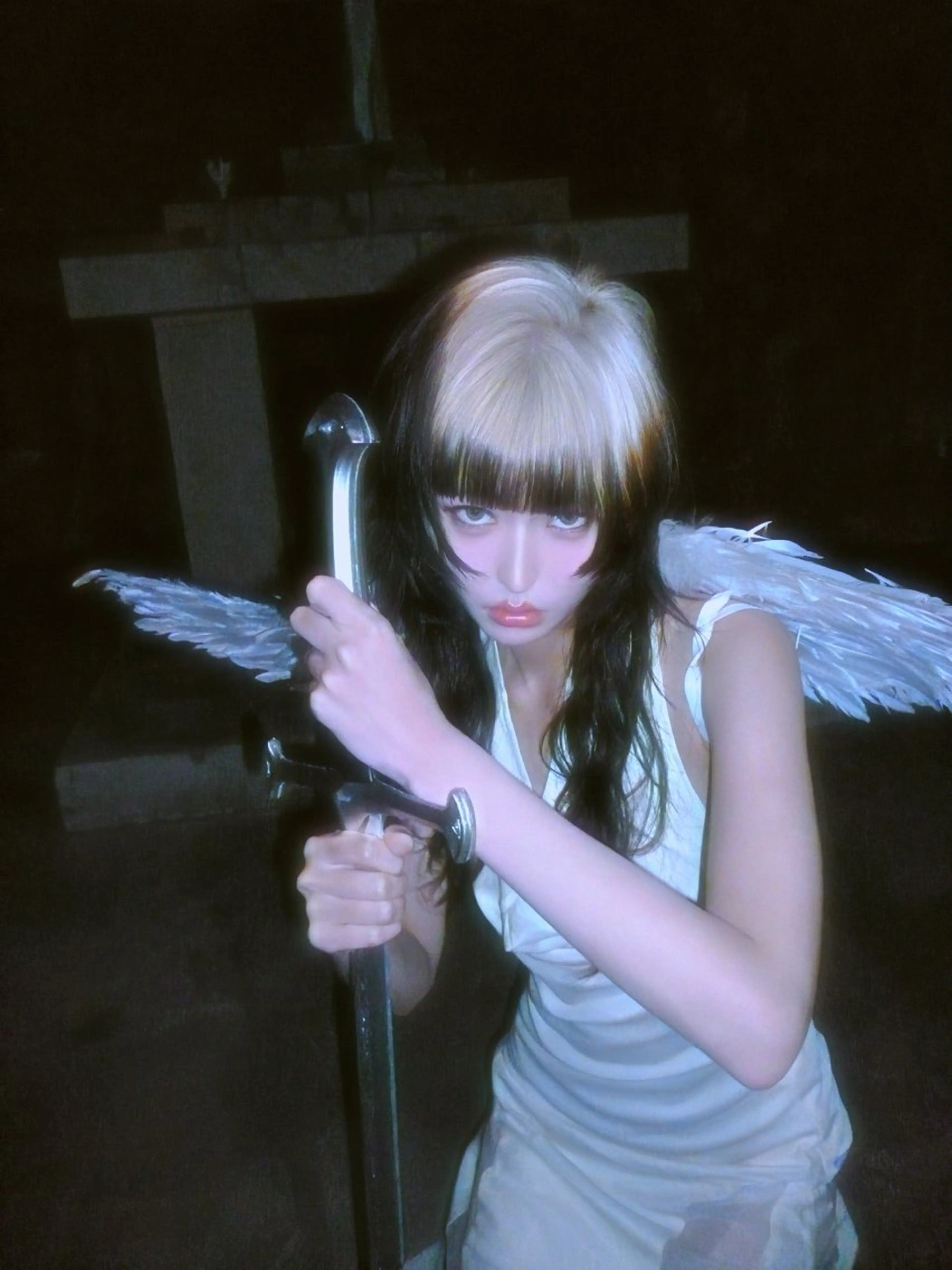 セミロング カット ヘアカラー y2k/グランジ shunのヘアスタイル