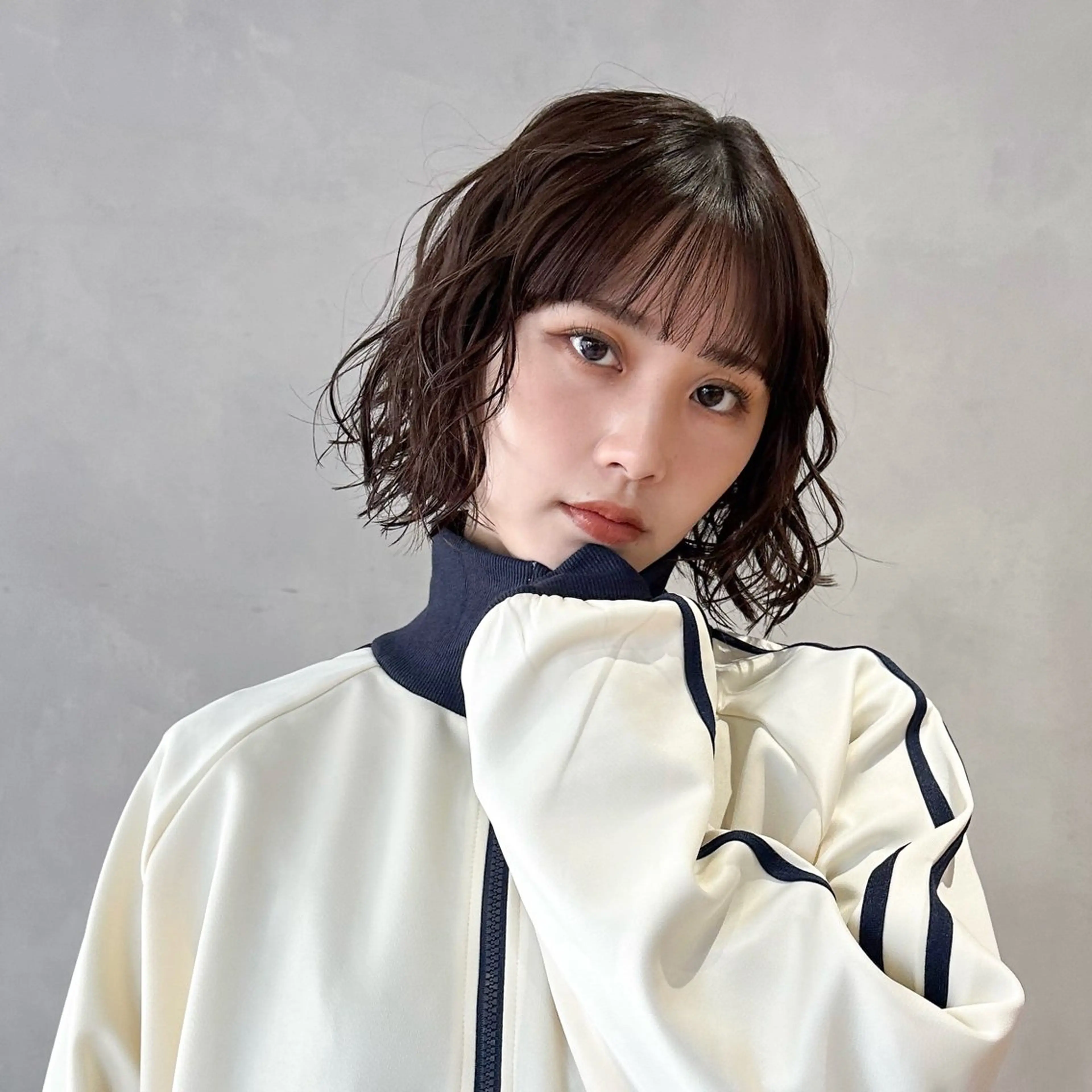 ショート カラー パーマ ブラウンカラー カット パーマ 🫧もも🫧 ／パーマ/似合わせ/のヘアスタイル