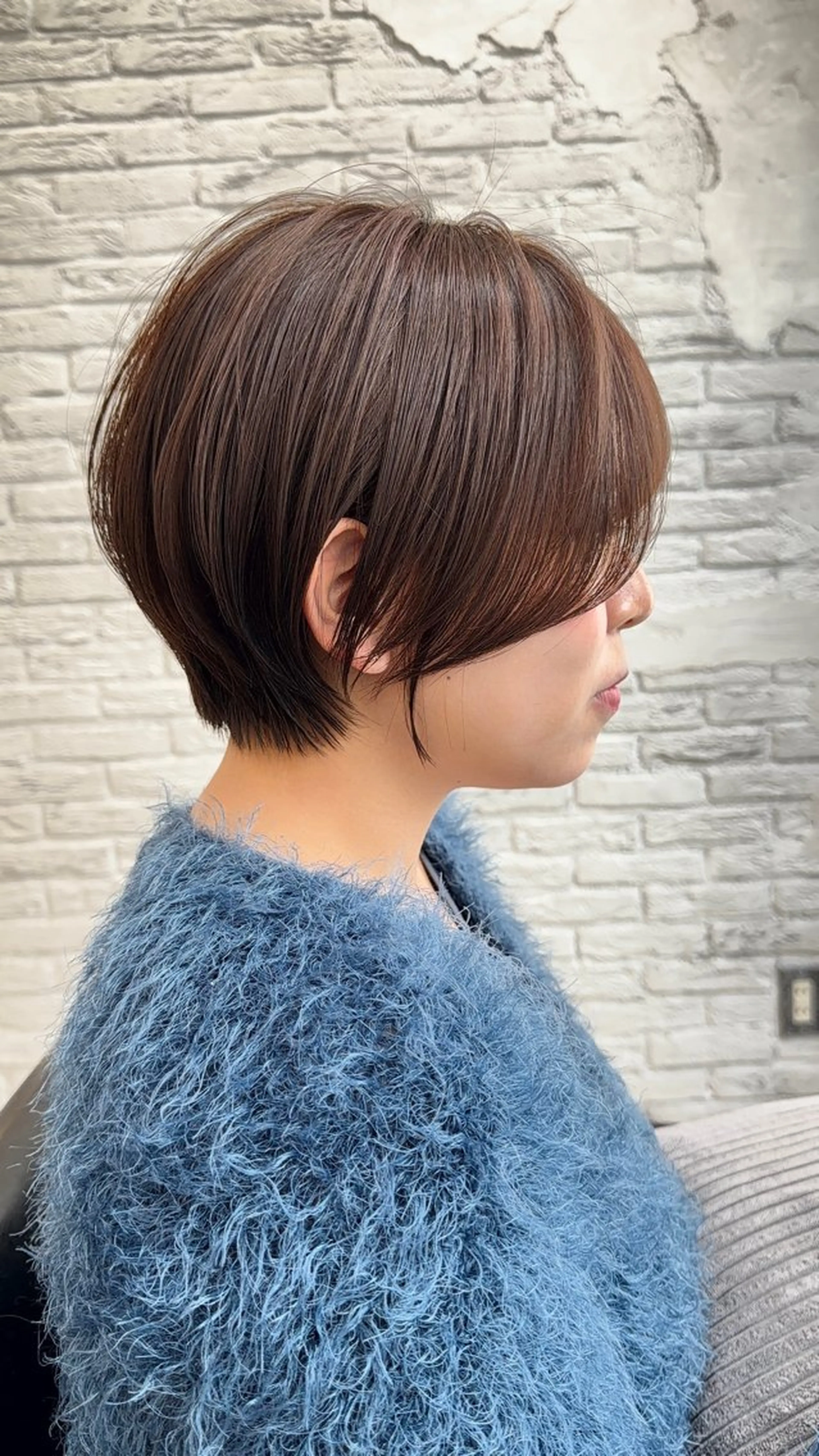 ショート 丸みショート ショートヘア 心斎橋/似合わせ カット/ヘアセットのヘアスタイル