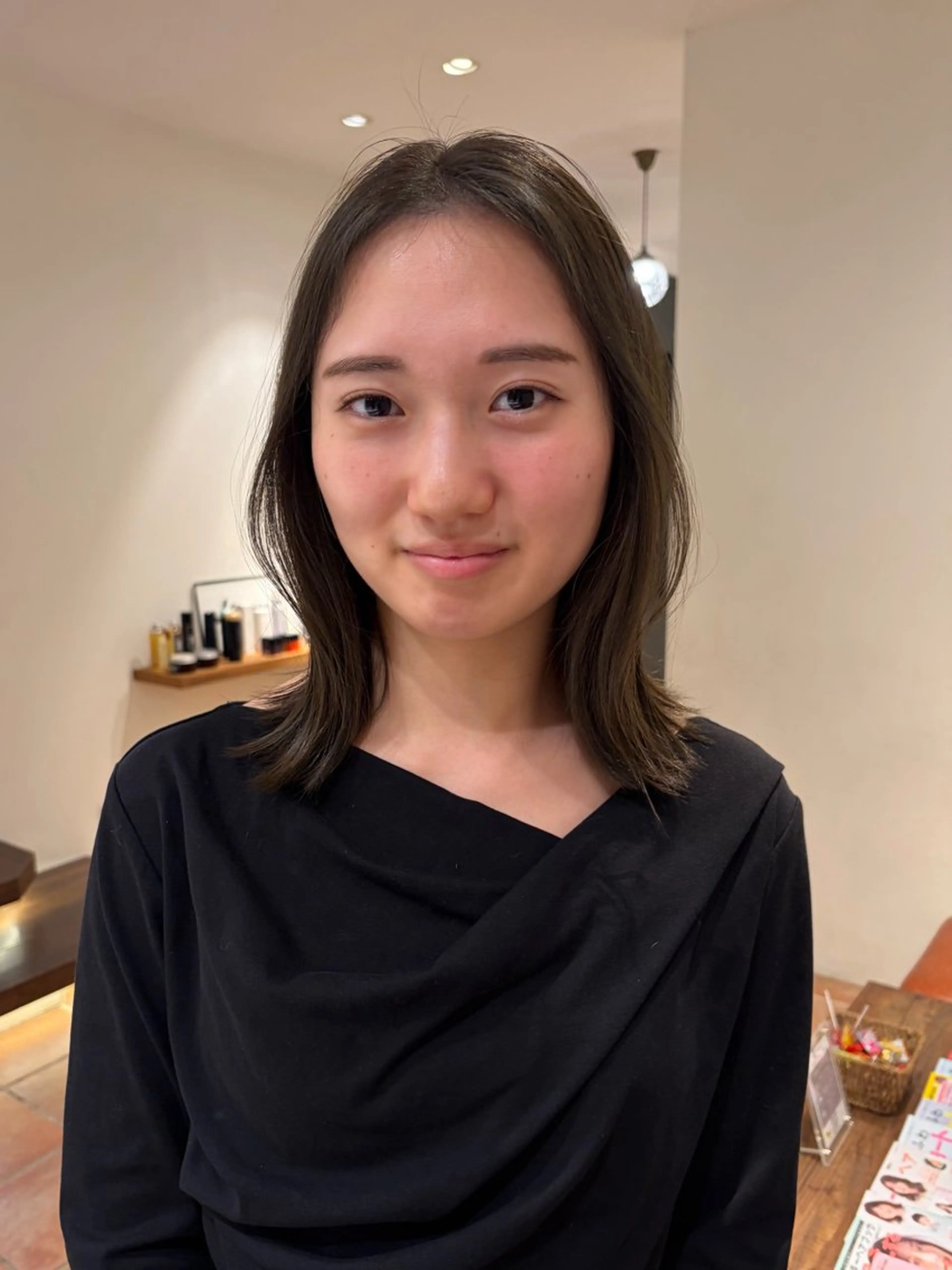 ミディアム るな/暖色、 ベージュカラー🎀のヘアスタイル