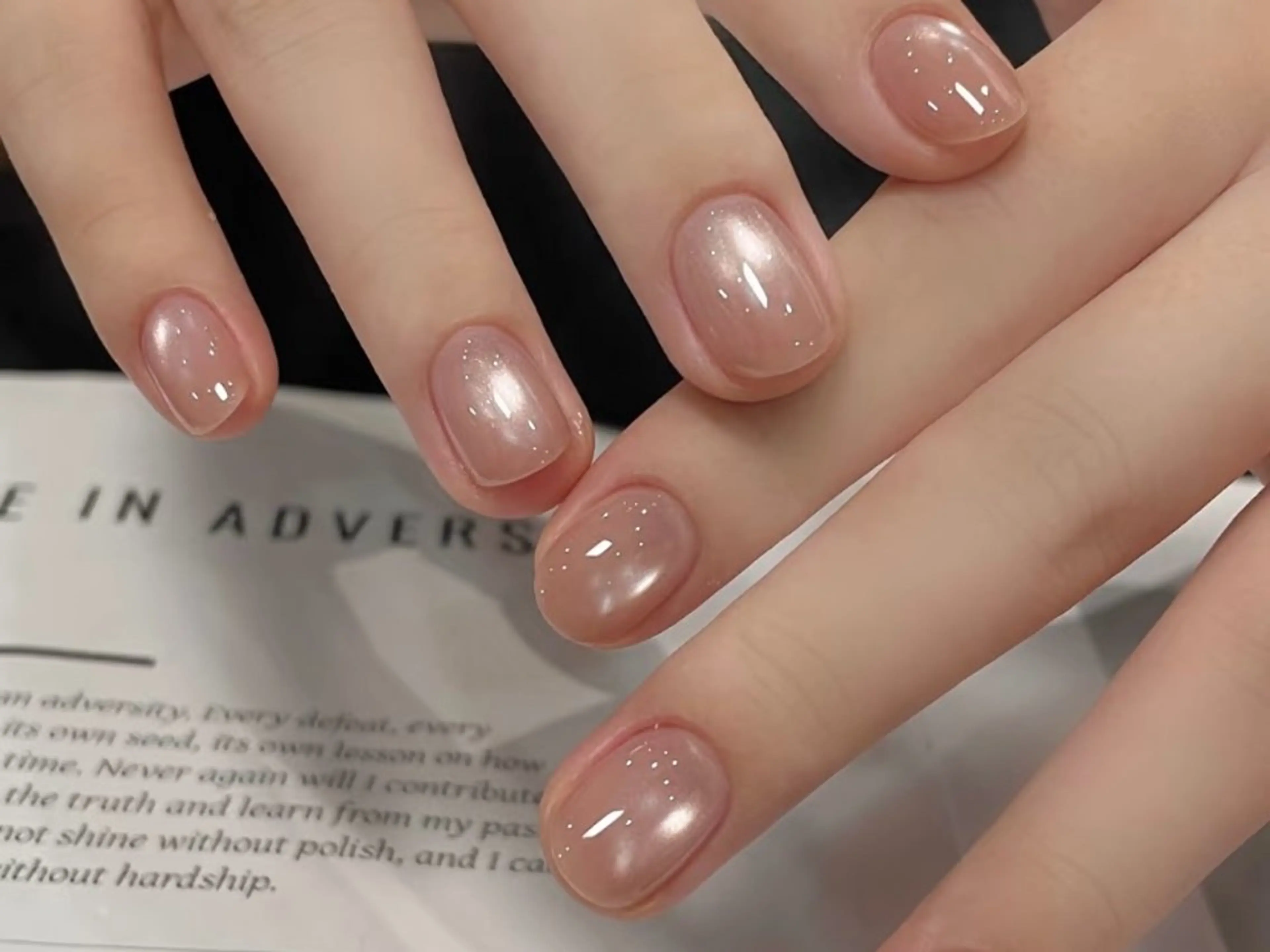 ネイル momoka デザイン長さだしのネイルデザイン