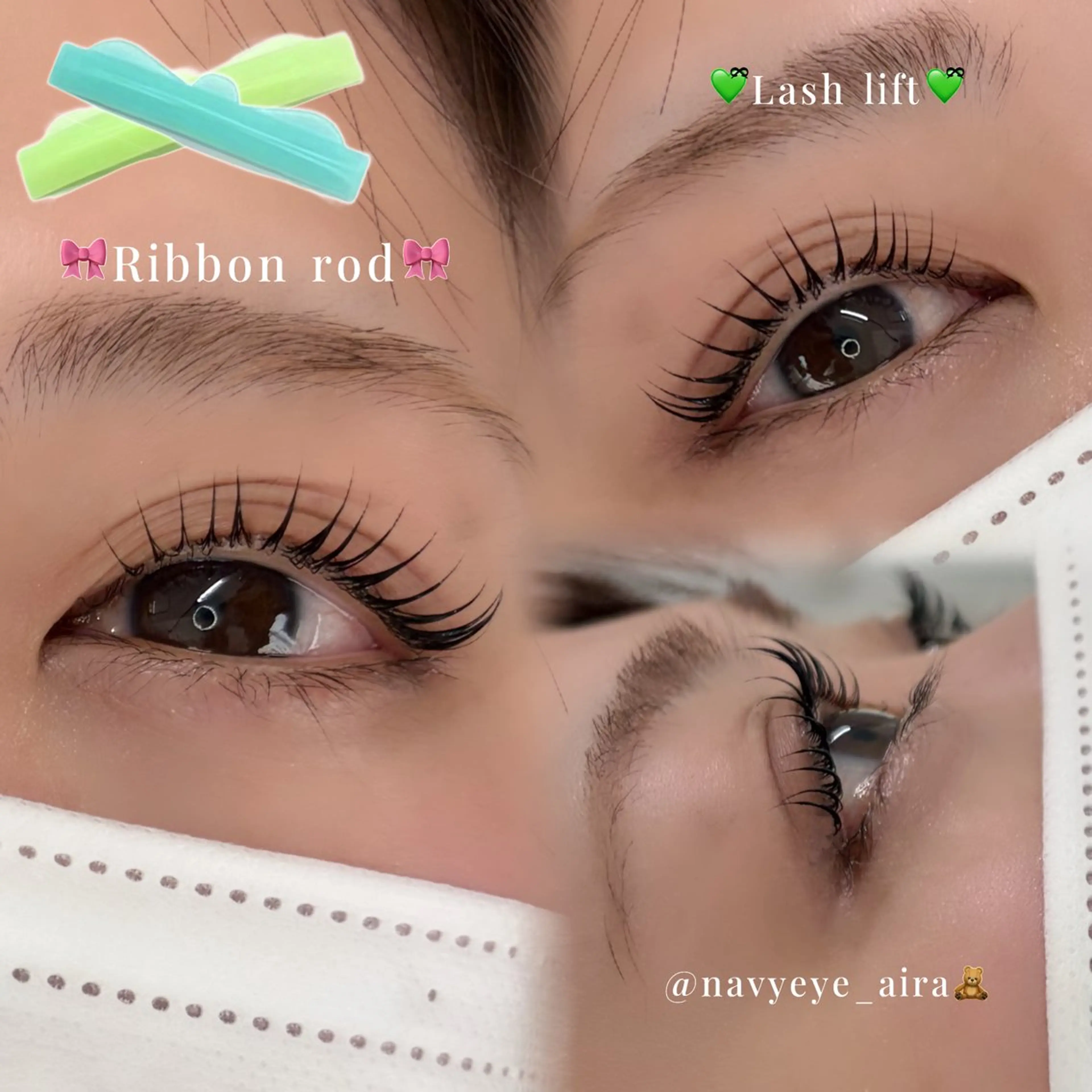 マツエク・マツパ マツパ NAVYeye / airaのマツエク・マツパデザイン