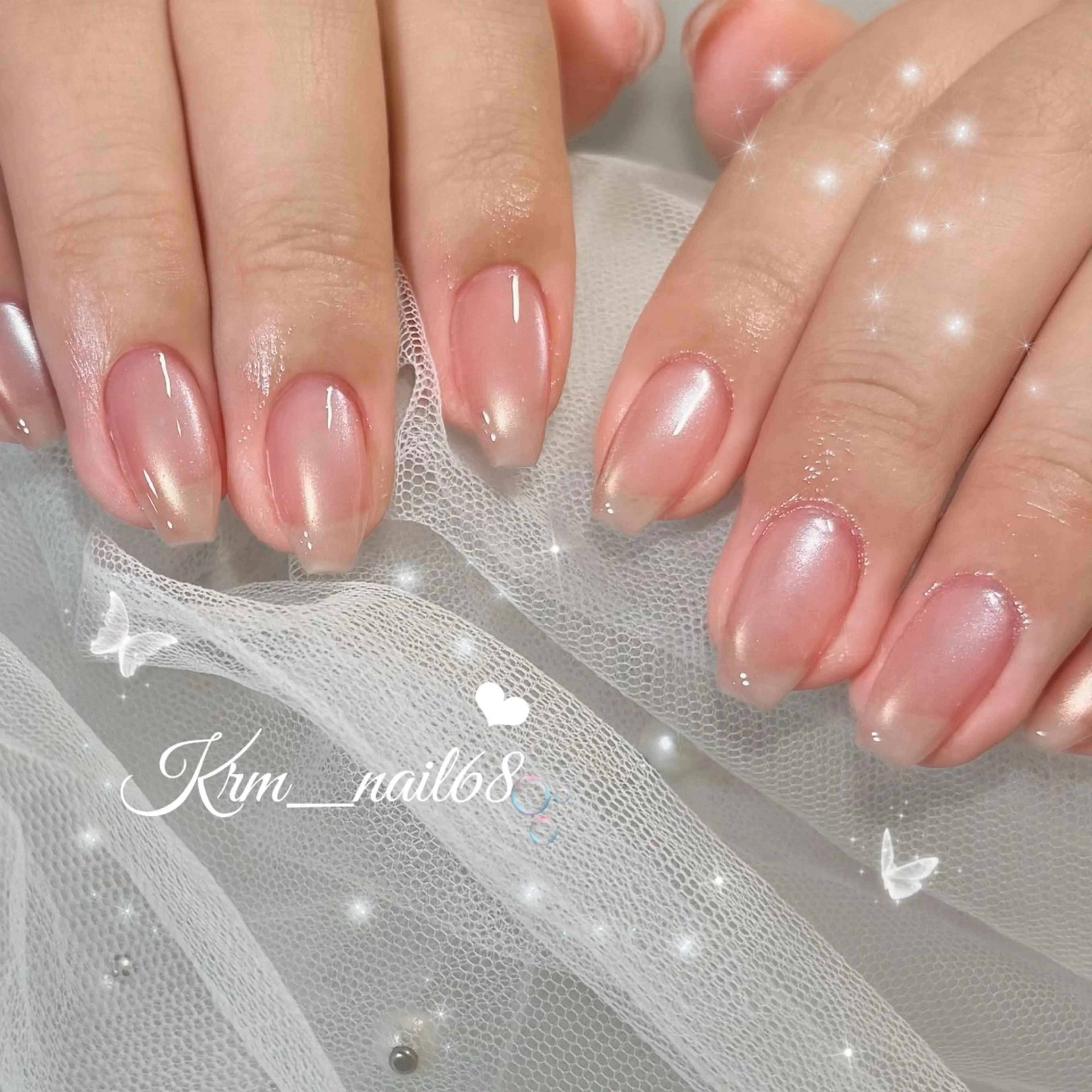 ネイル マグネットネイル ハンドネイル Karen 新宿のネイルデザイン