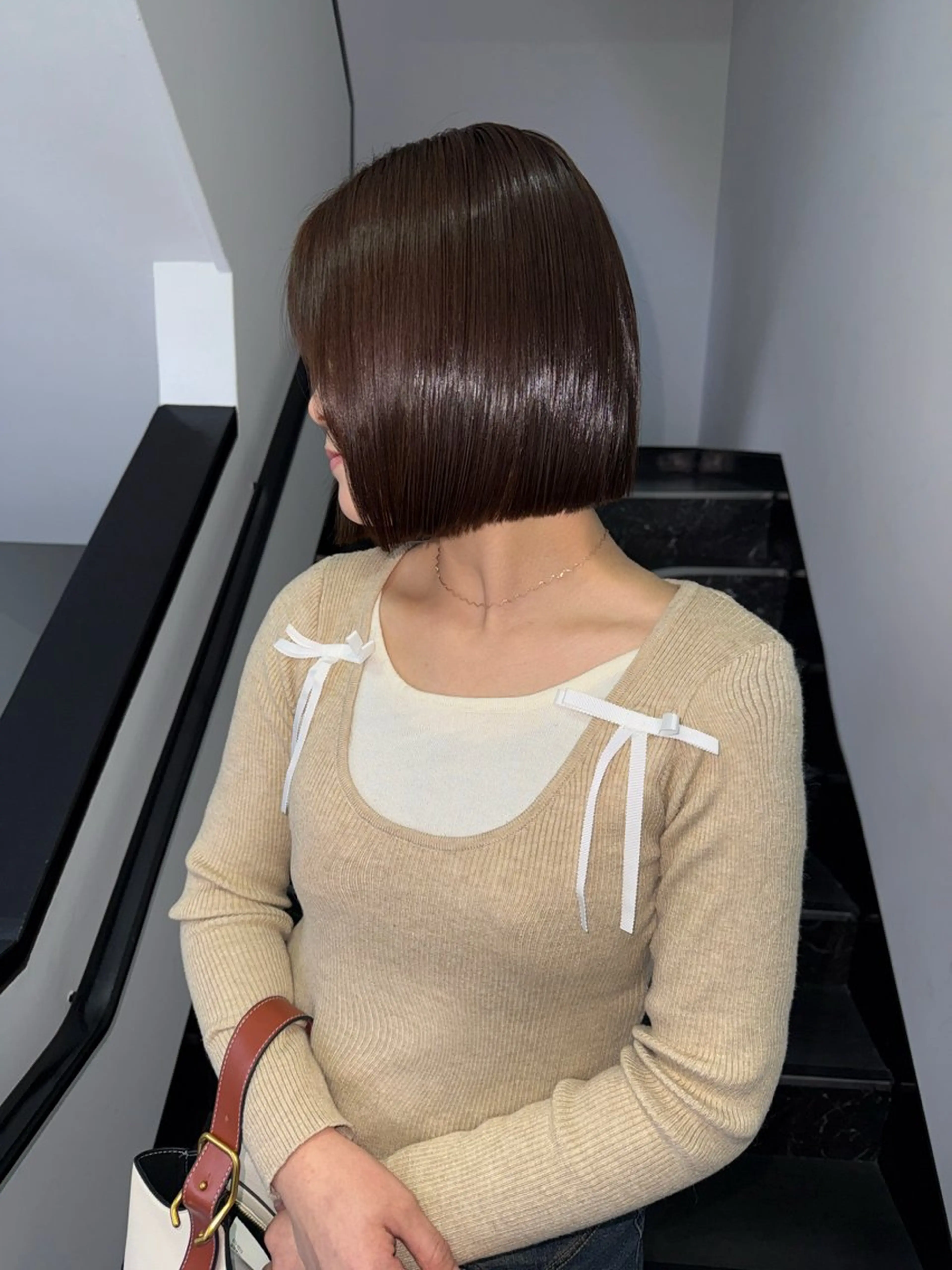 【🔥大人気🔥】カット➕ブラウンカラー➕2stepトリートメントの写真