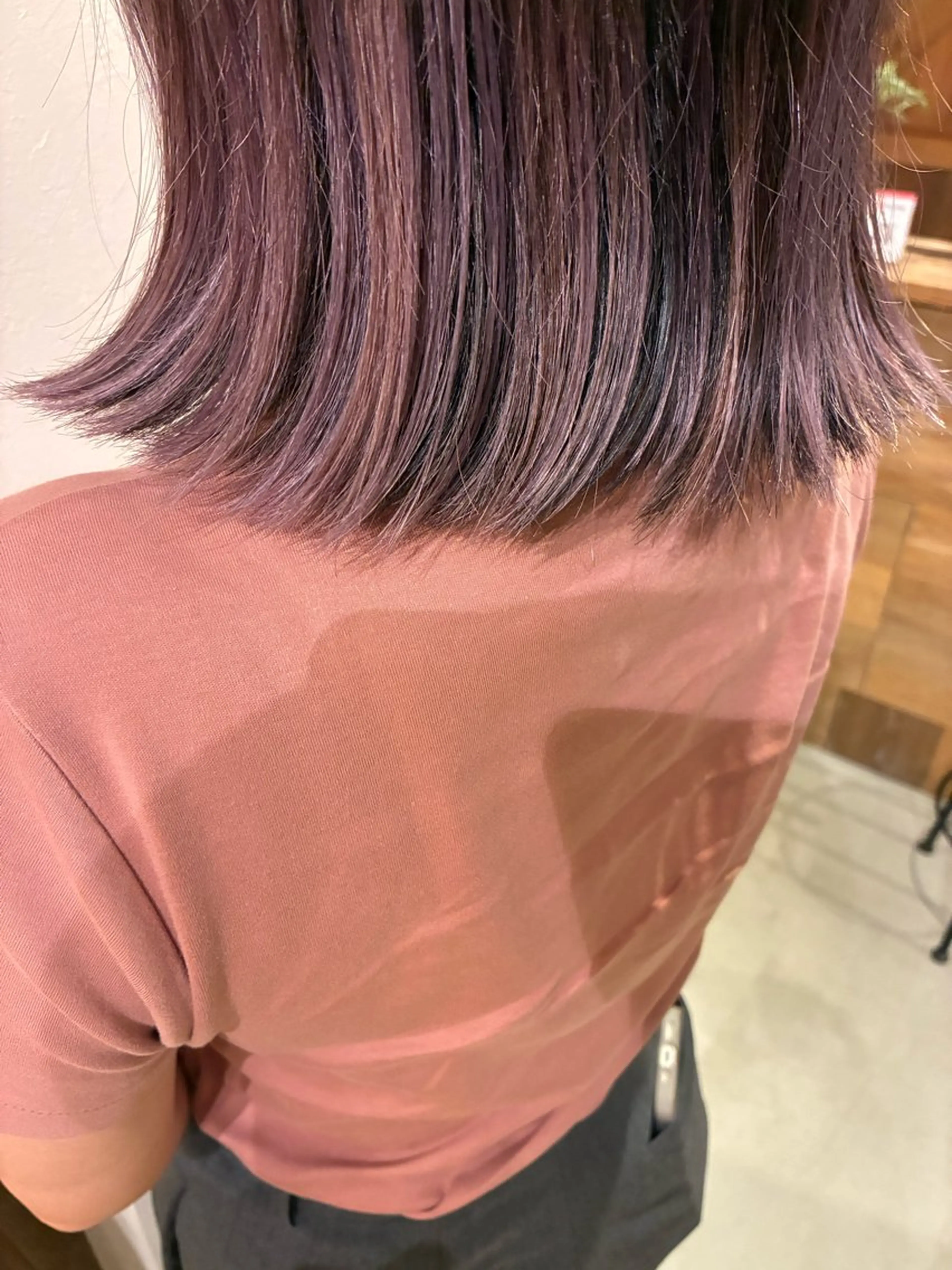 ミディアム 清水 美香のヘアスタイル