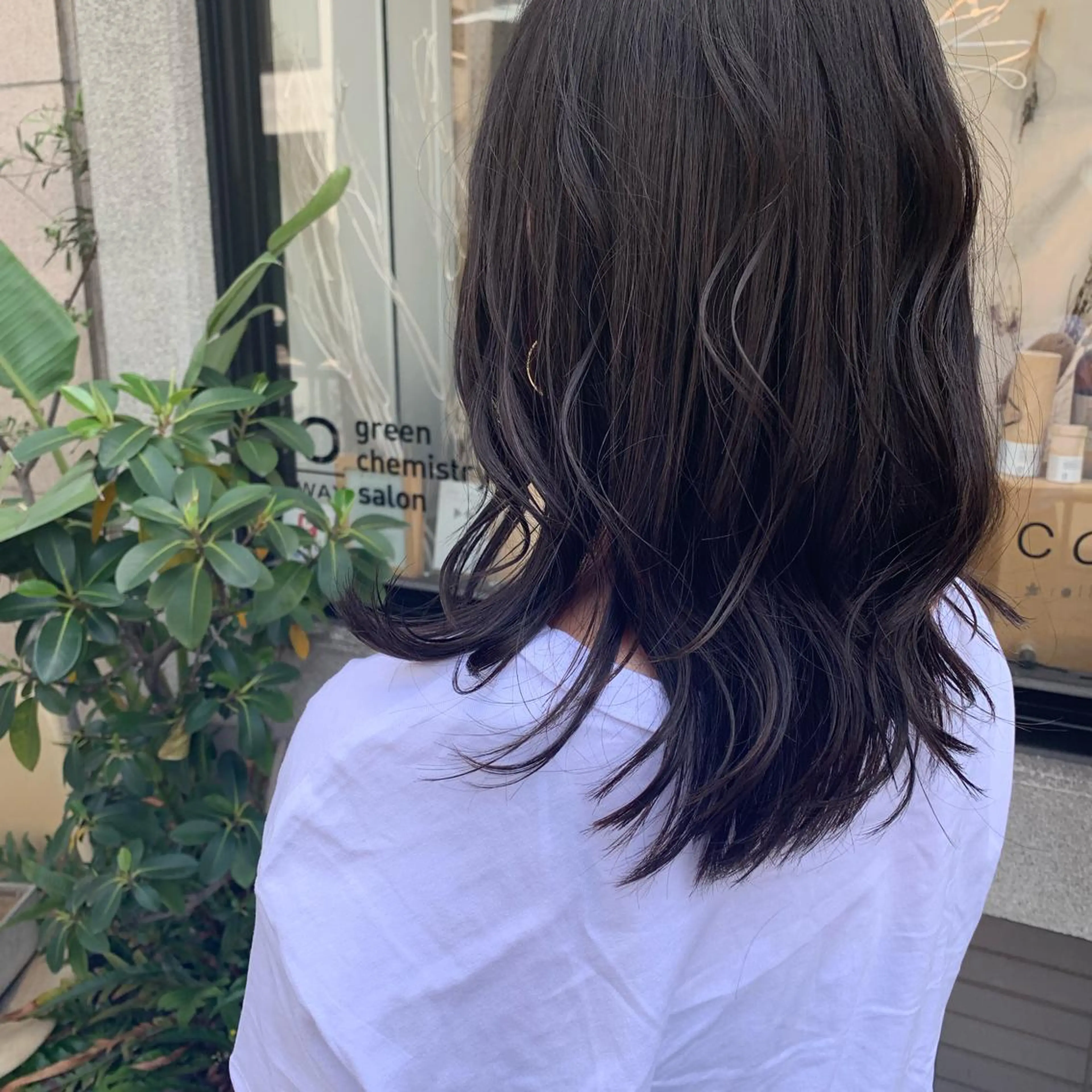 ロング カット ヘアカラー トリートメント 艶髪color💎髪 質改善ストレート大吉のヘアスタイル