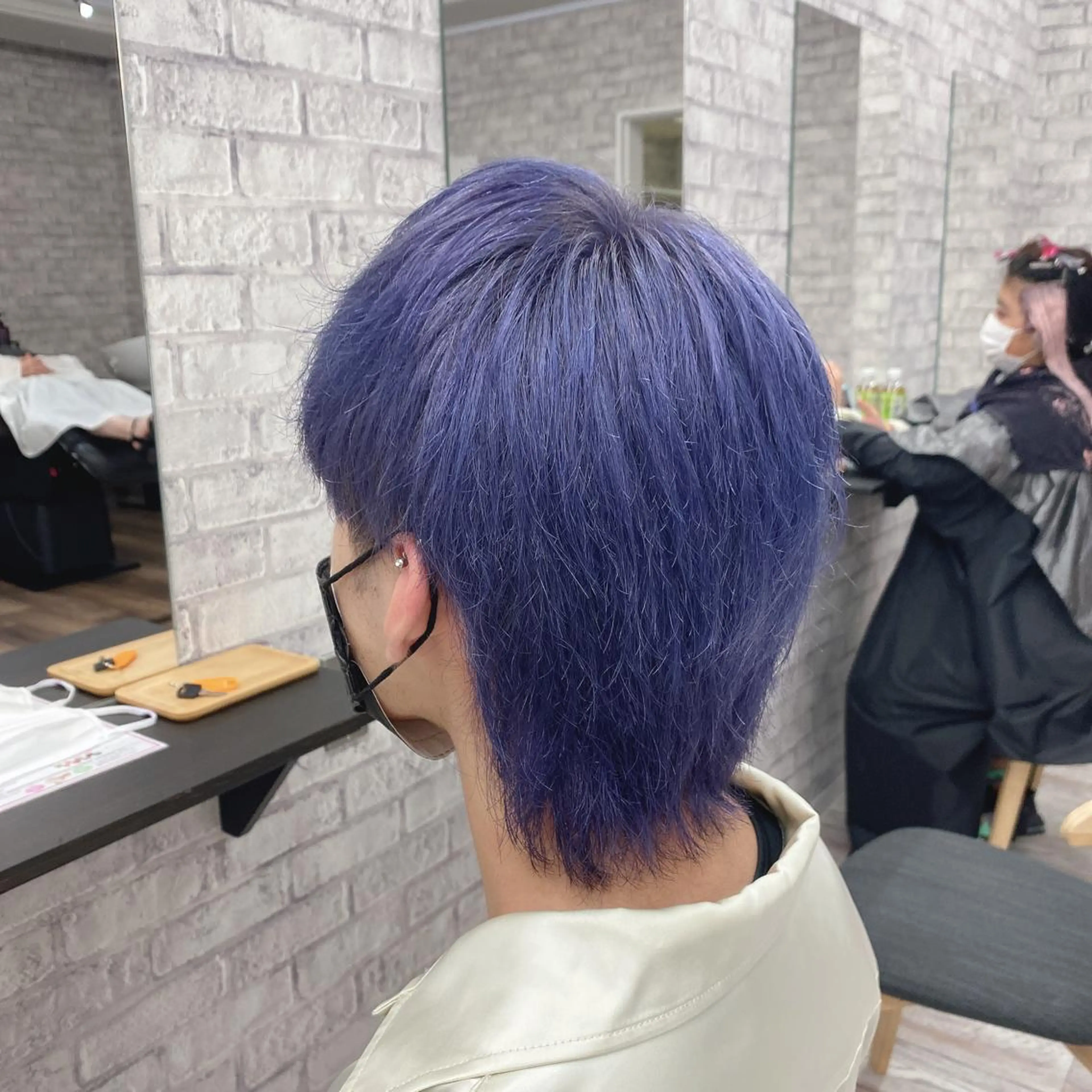 ミディアム カラー パーマ ヘアアレンジ メンズ キッズ ネイル マツエク・マツパ アイブロウ メンズバレイヤージュ メンズブリーチ メンズハイライト メンズハイトーン メンズインナーカラー 🔥漢髪特化メンズ マネージャーYUKIのヘアスタイル
