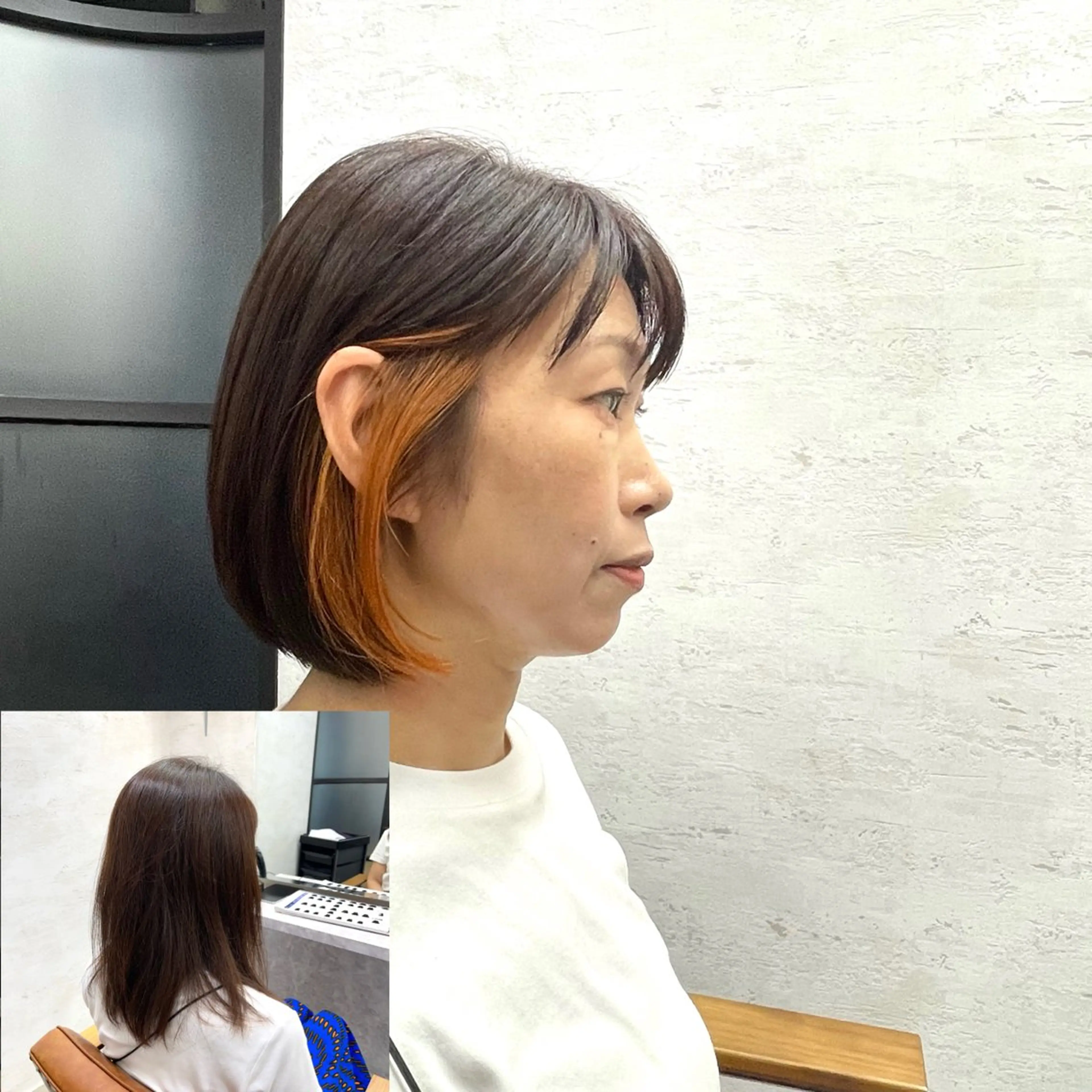 ショート カラー 黒崎 勝巳のヘアスタイル