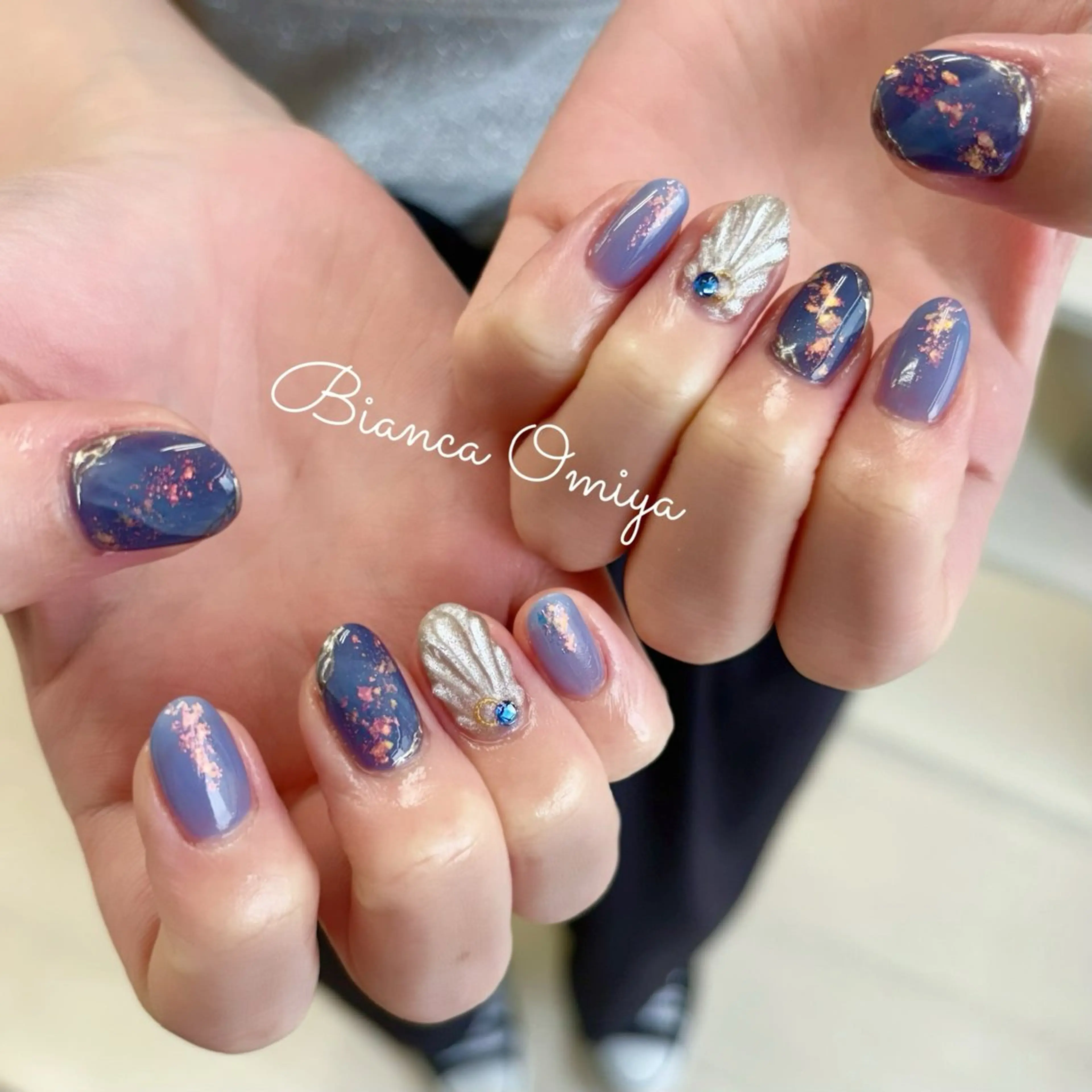 ネイル ハンドネイル Bianca大宮店 上野のネイルデザイン