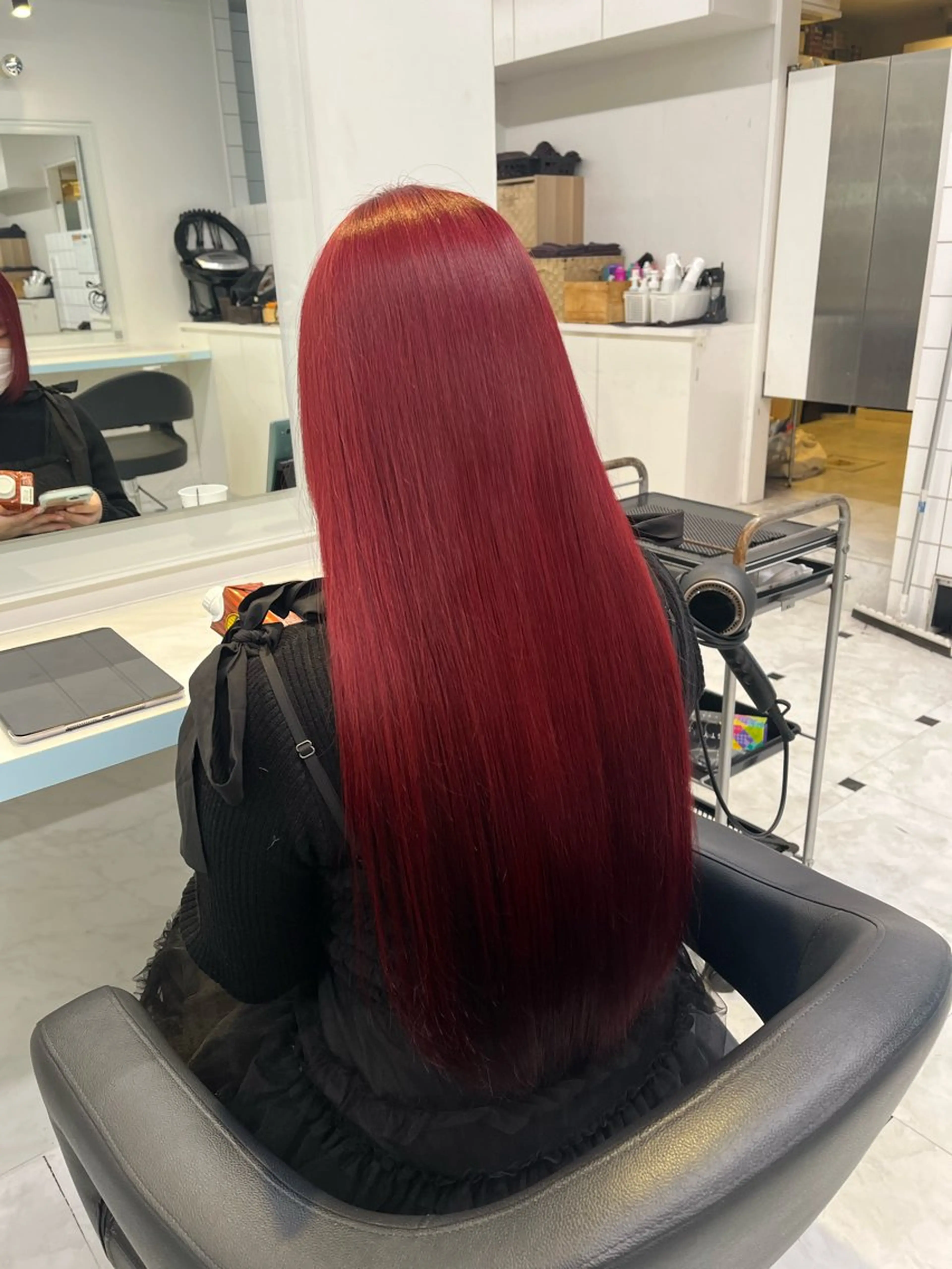 ロング カラー ヘアカラー トリートメント ブリーチカラー 🩵MIZUKIのヘアスタイル