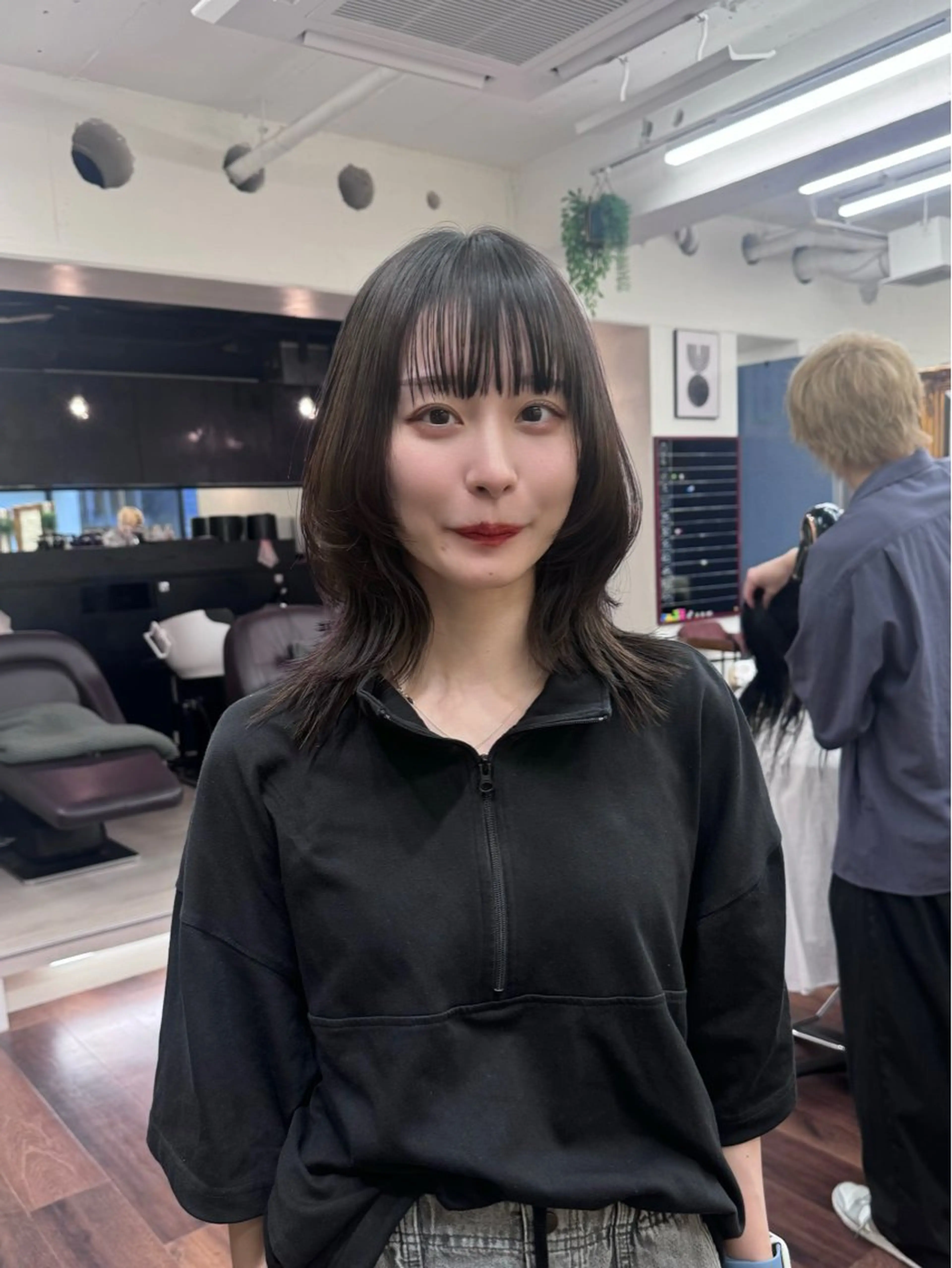 ミディアム ウルフカット カット ウルフ/レイヤー /髪質改善　ナユタのヘアスタイル