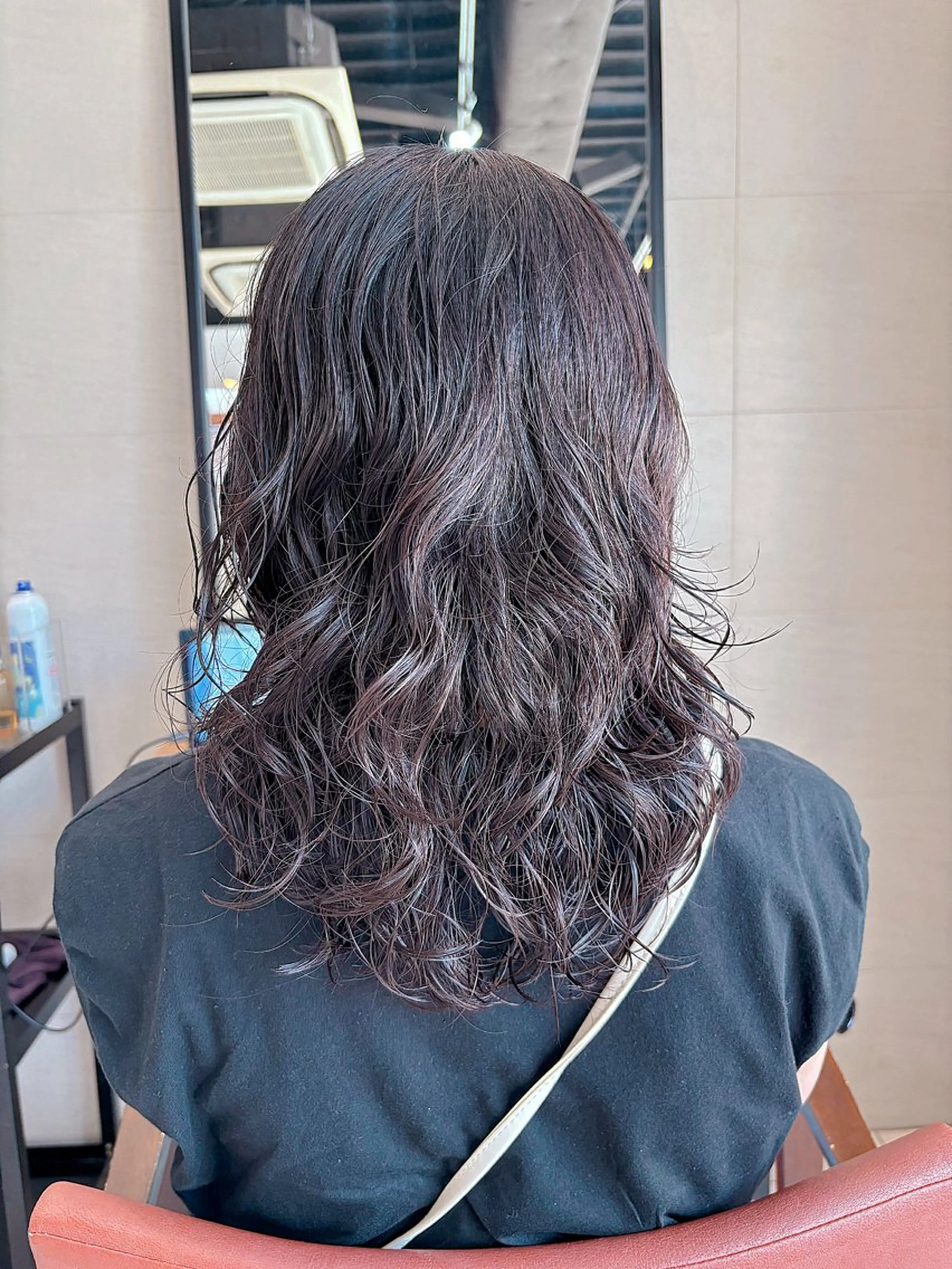 パーマ デジタルパーマ ニュアンスパーマ カット パーマ ボブ/ミディアム 親しみやすさ/さくらのヘアスタイル