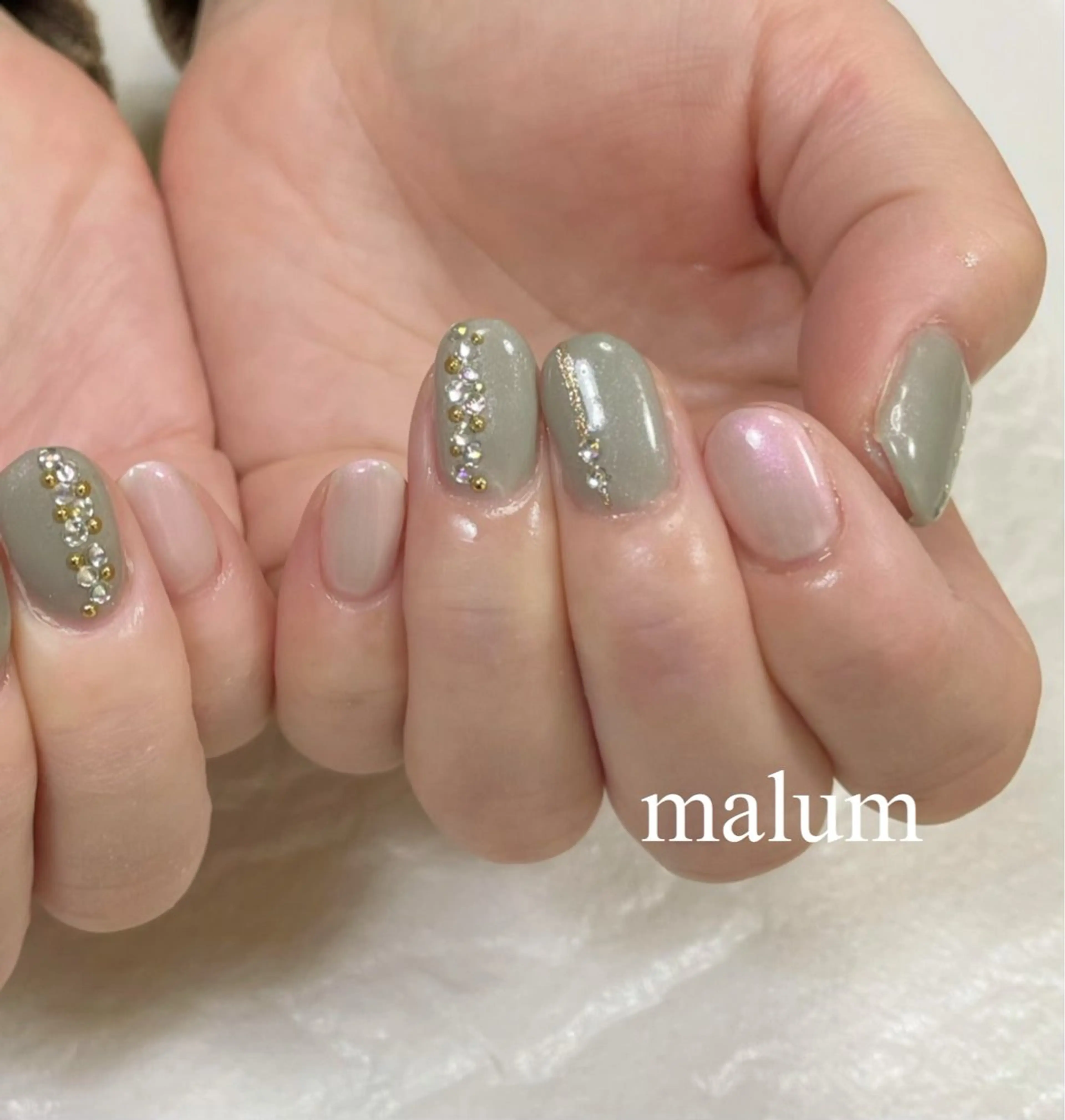 ネイル ハンドネイル malum nailのネイルデザイン