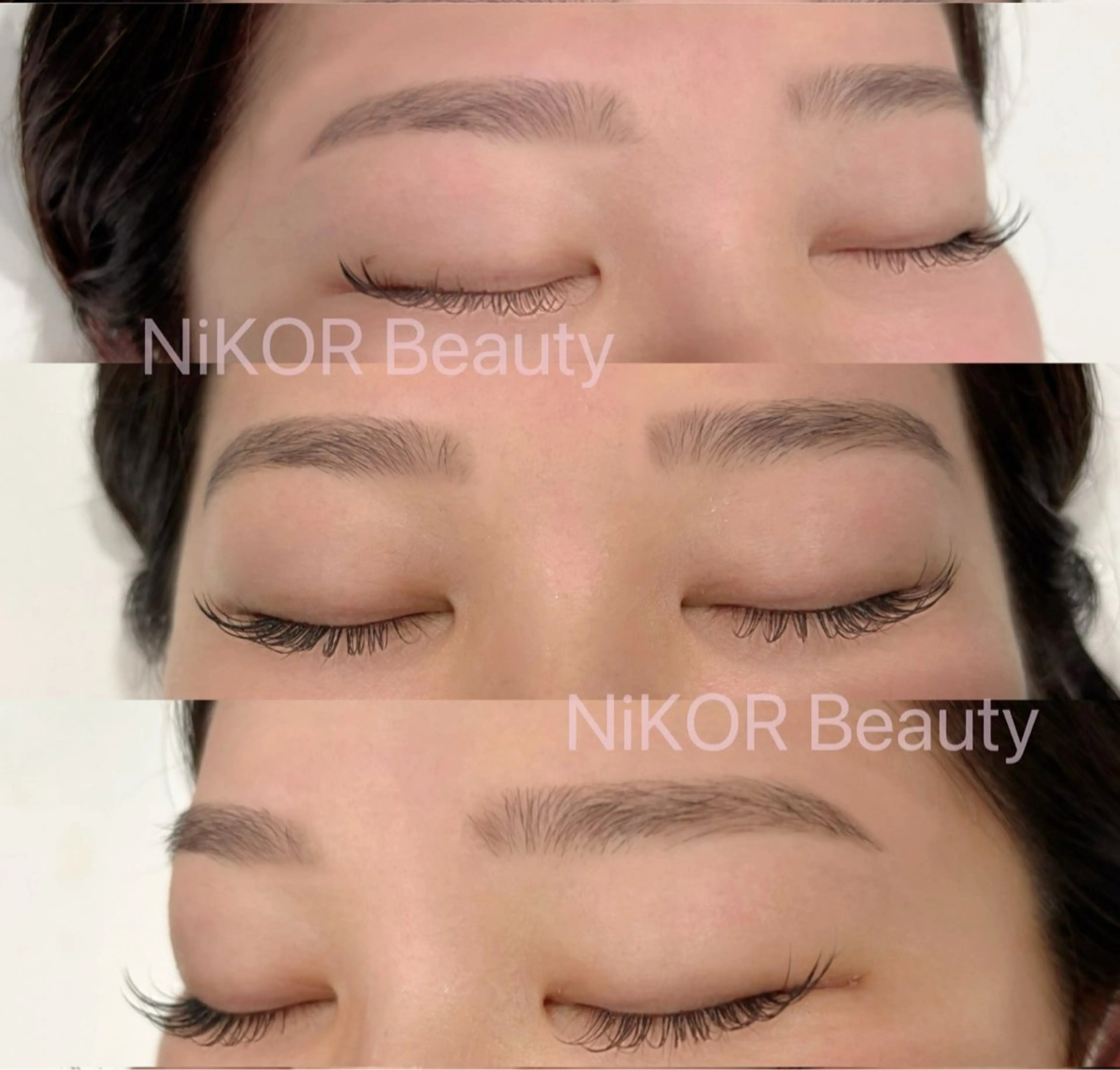 アイブロウ NiKOR beautyのマツエク・マツパデザイン
