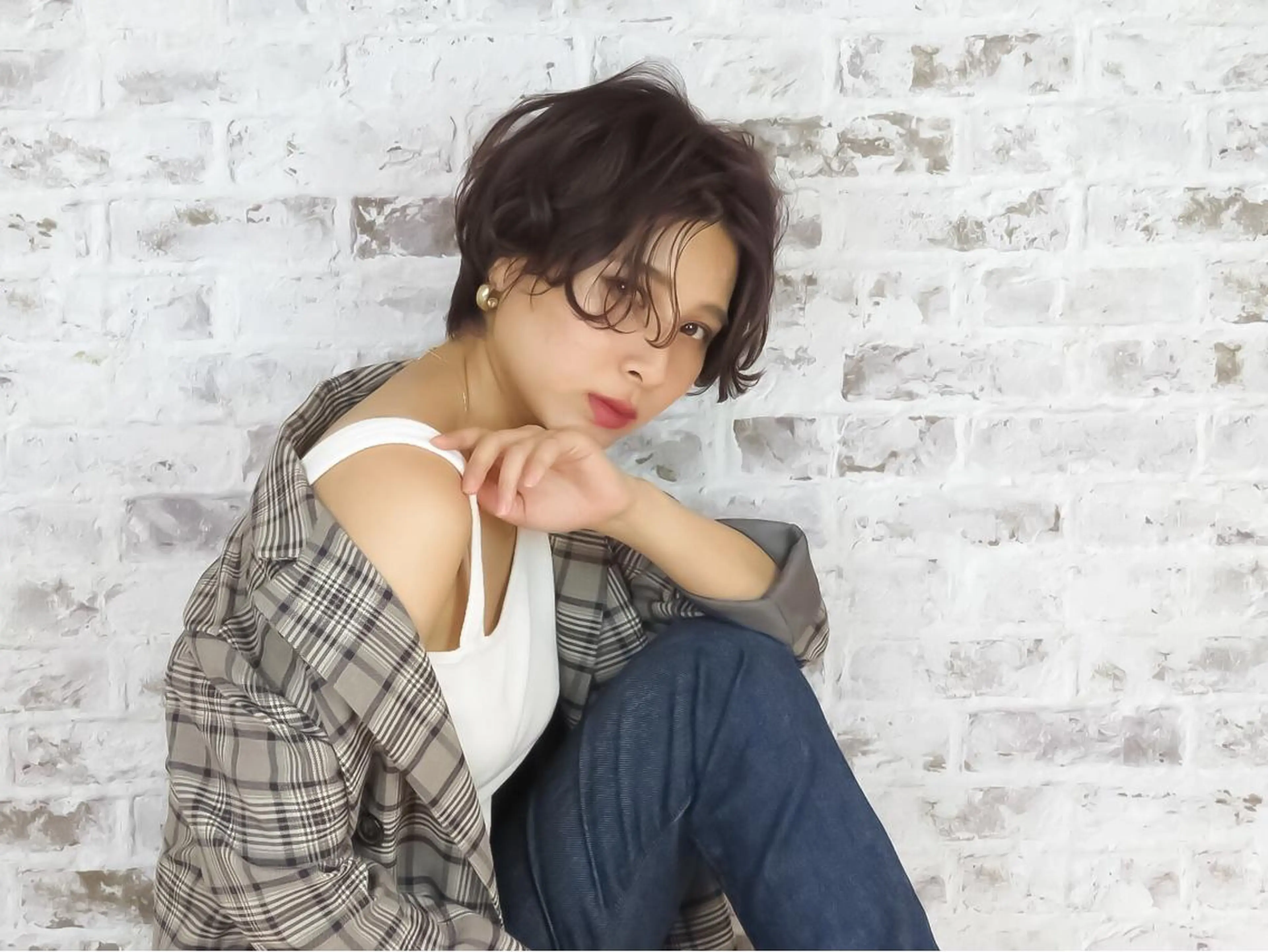 ショート ハンサムショート ショートヘア ヤマダ ショウコのヘアスタイル