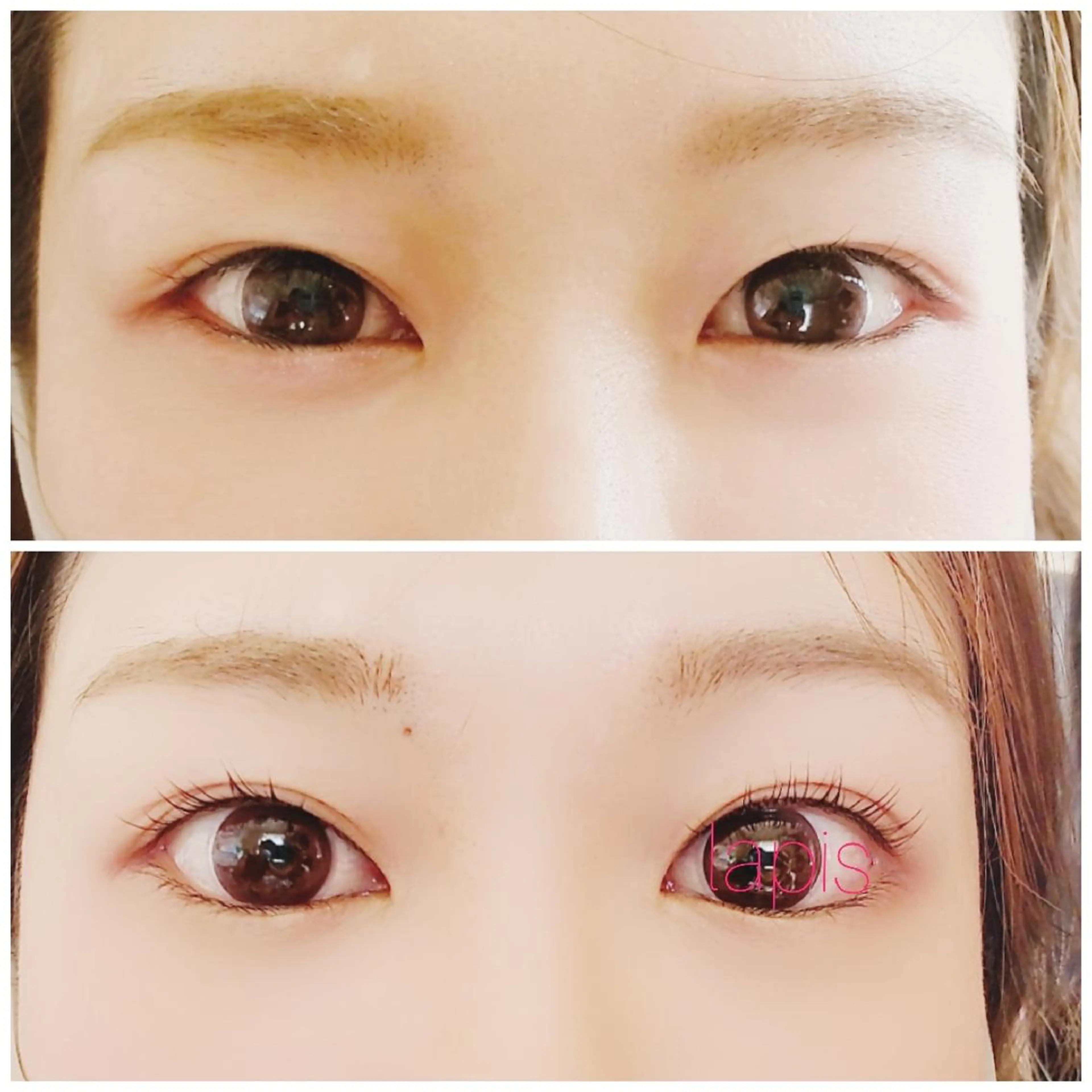 マツエク・マツパ パリジェンヌラッシュリフト lapis  kanaのマツエク・マツパデザイン