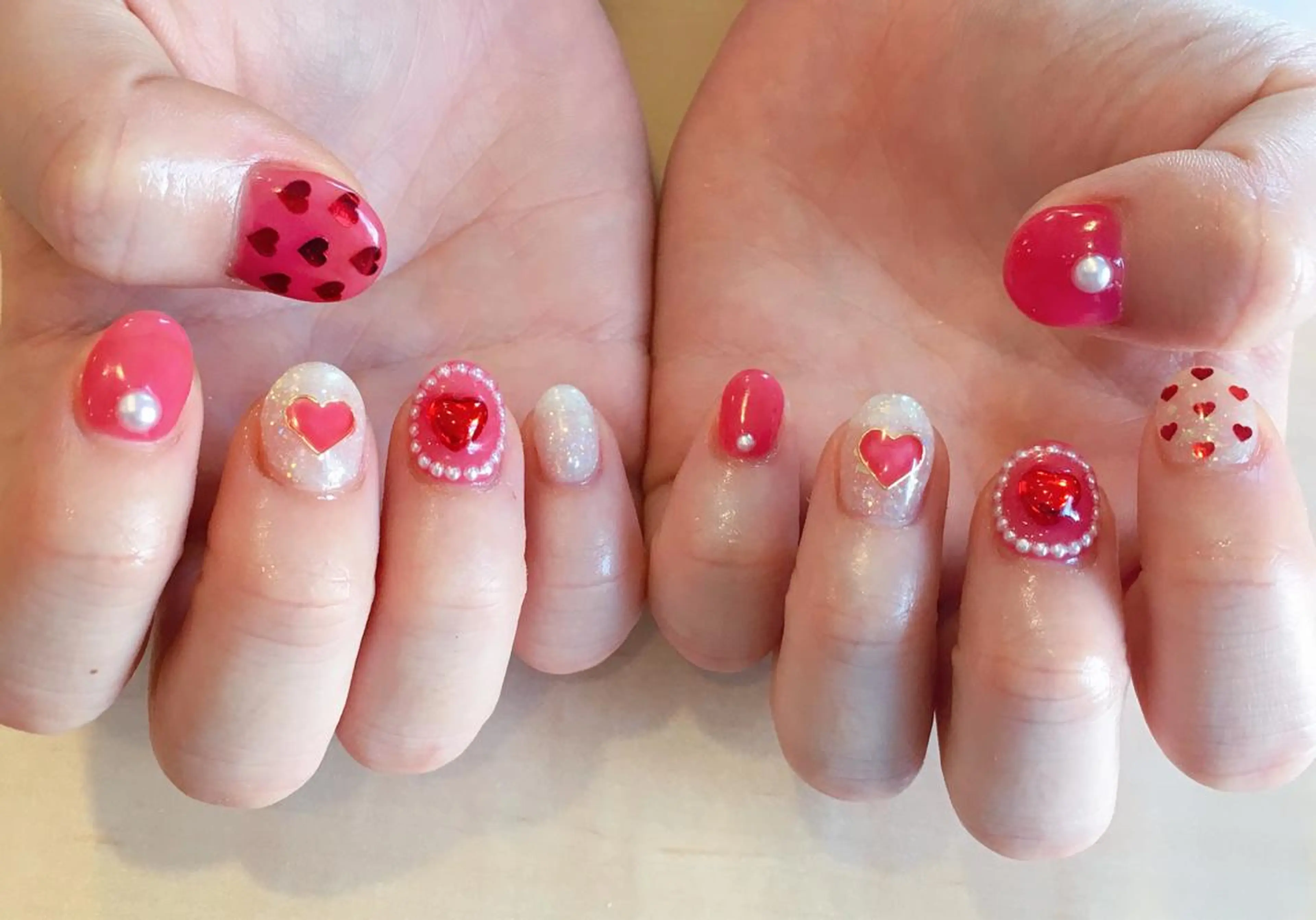 ネイル ハンドネイル にしぐち はるかのネイルデザイン