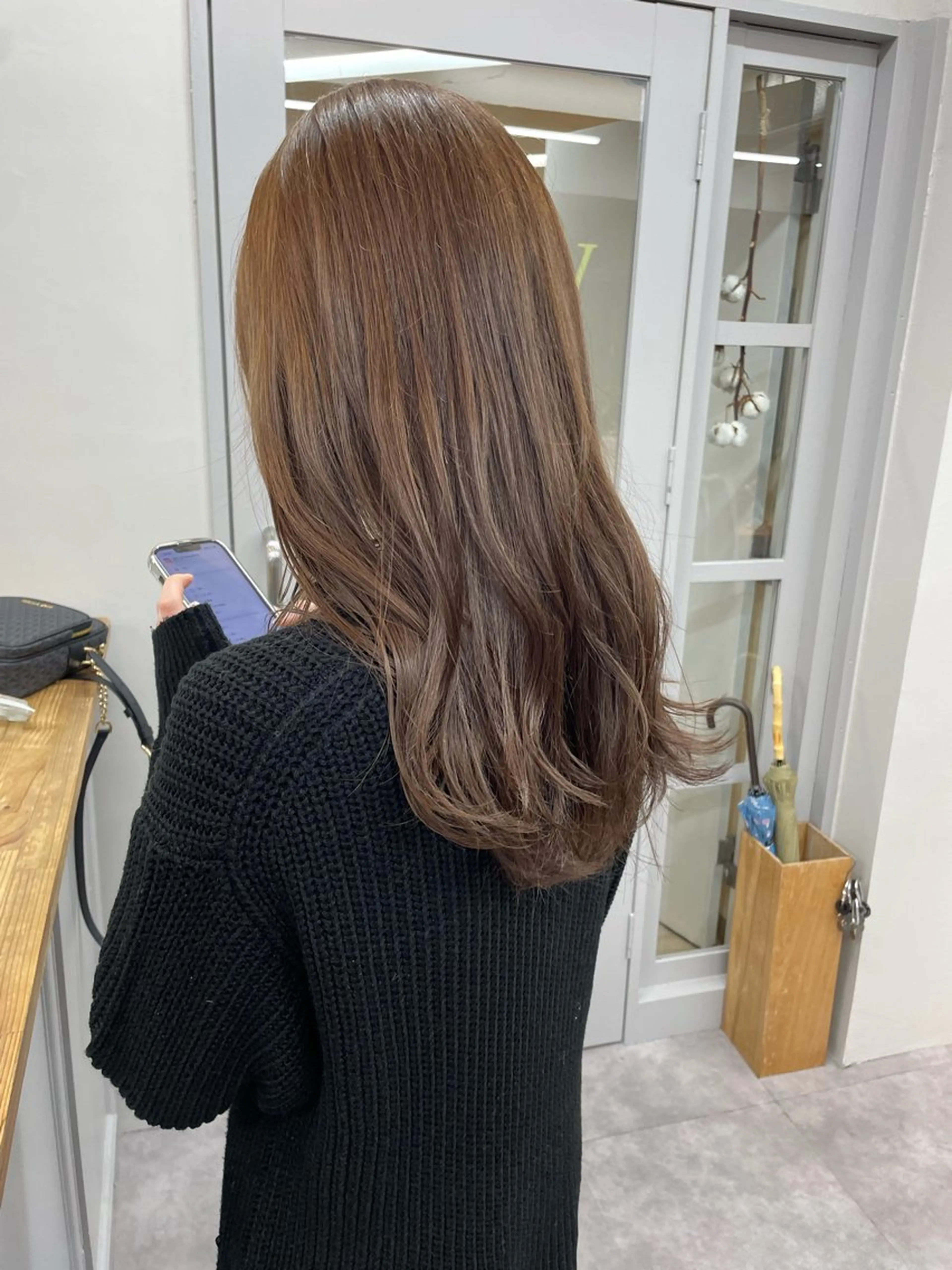 セミロング カラー ショートカットモデル 🧃Shionのヘアスタイル