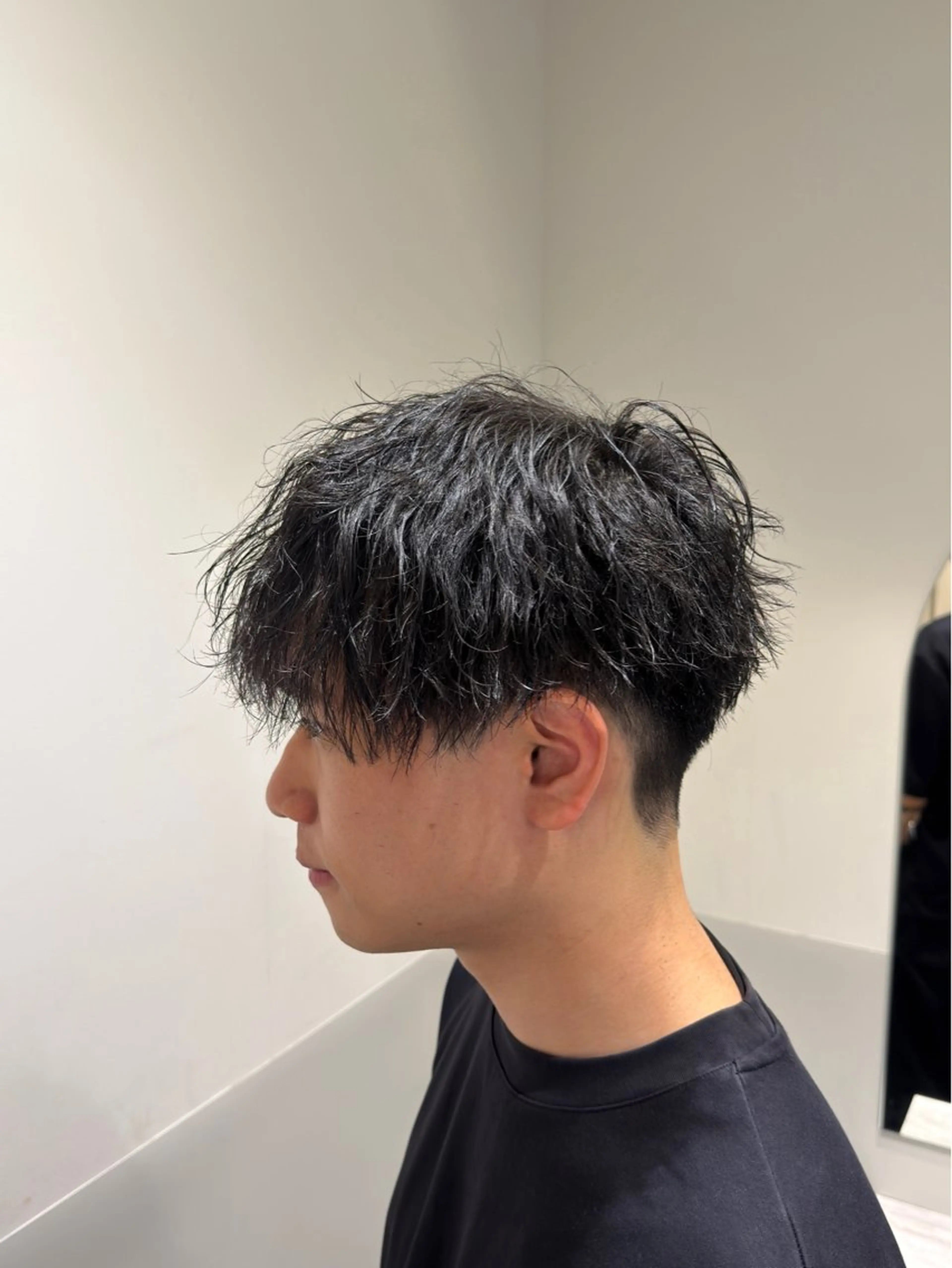 ショート 似合わせカット ウルフカット カット パーマ 半個室　メンズパーマ 多田崚馬　メンズ特化のヘアスタイル