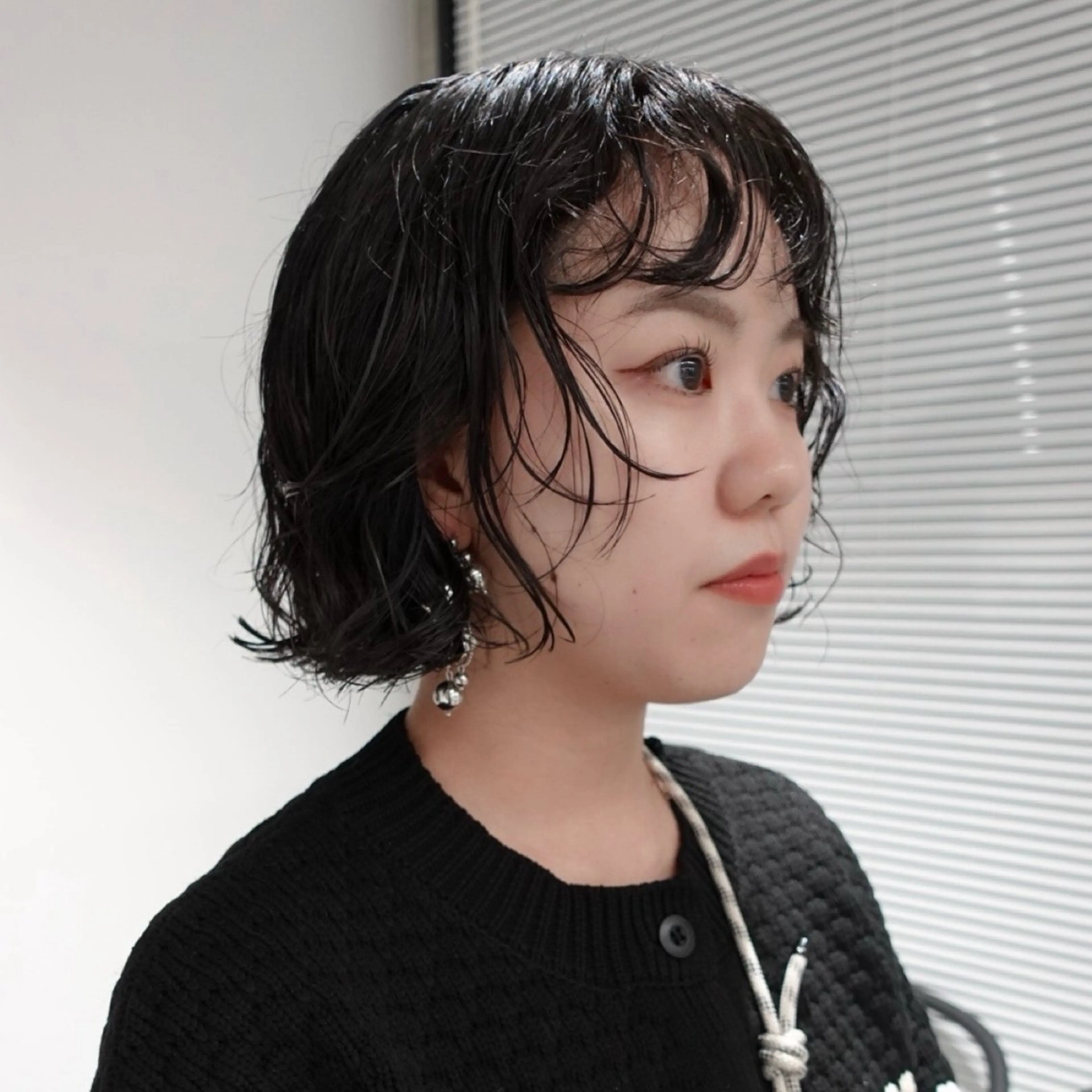 ショート パーマ ヘアアレンジ ボブ カット パーマ 🌐サトウ リョウ🌐のヘアスタイル