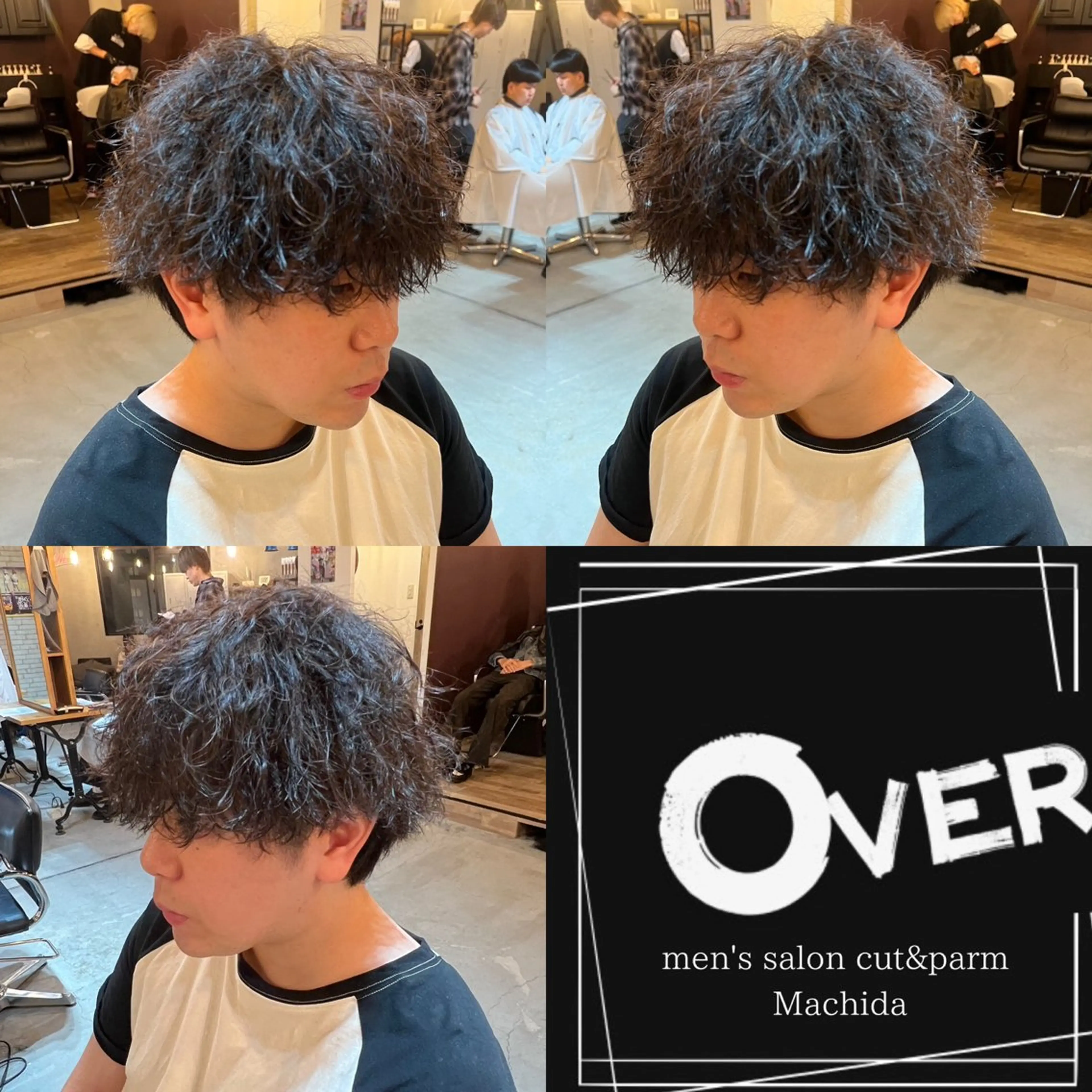 パーマ メンズ カット パーマ トリートメント メンズ＆髪質改善縮毛 矯正【平山🔥拓哉】のヘアスタイル