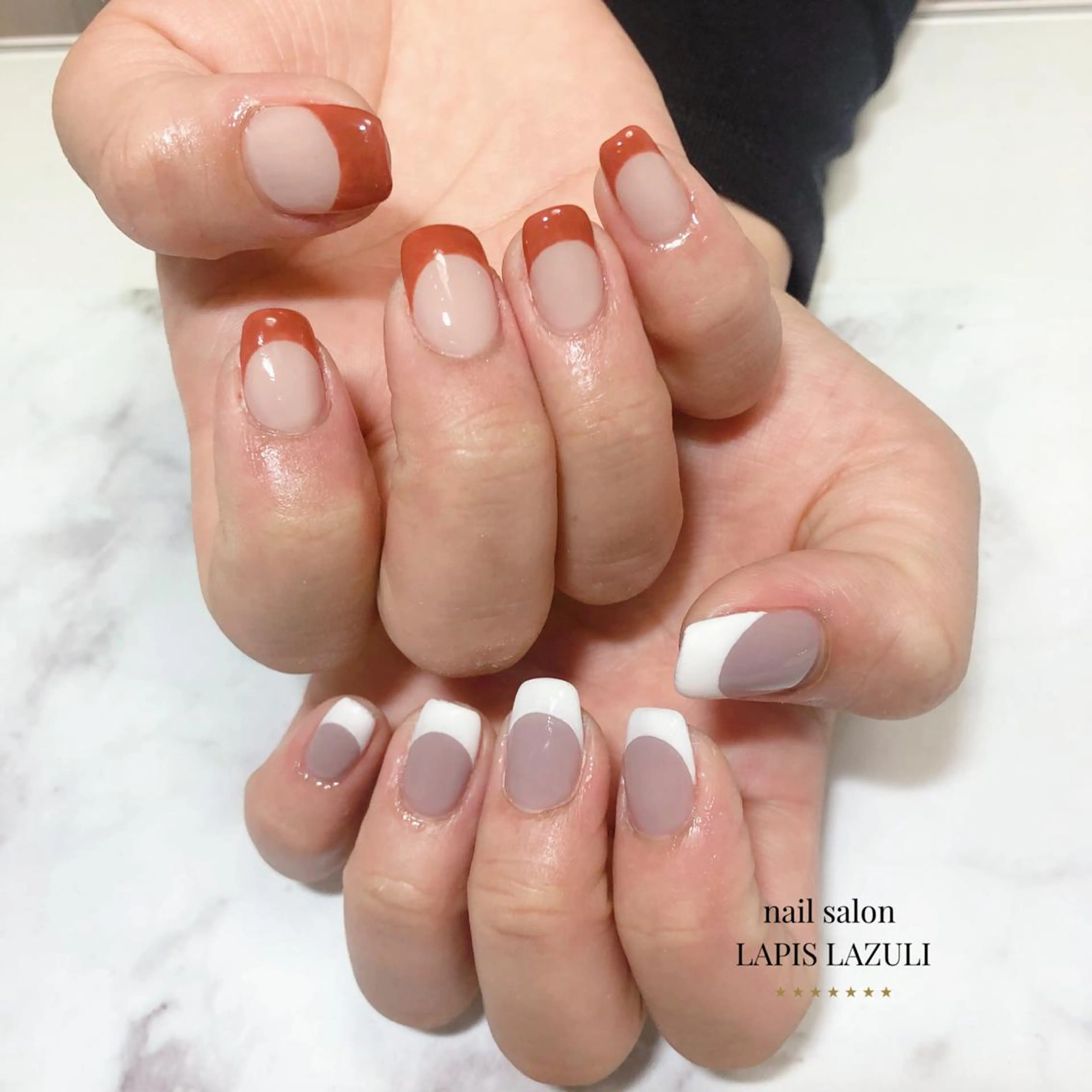 ネイル nail salon ラピスラズリのネイルデザイン
