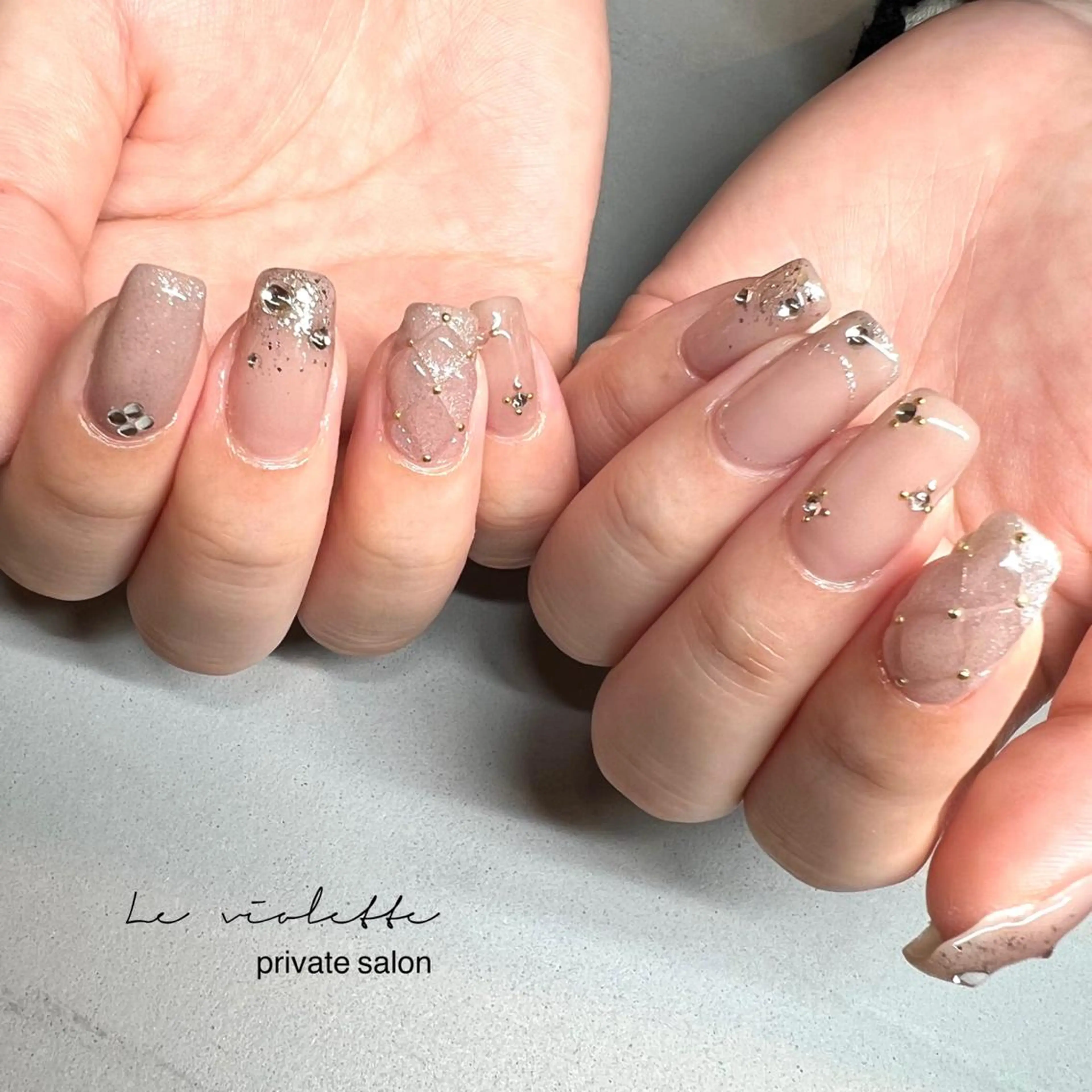 ネイル ハンドネイル le violetteのネイルデザイン