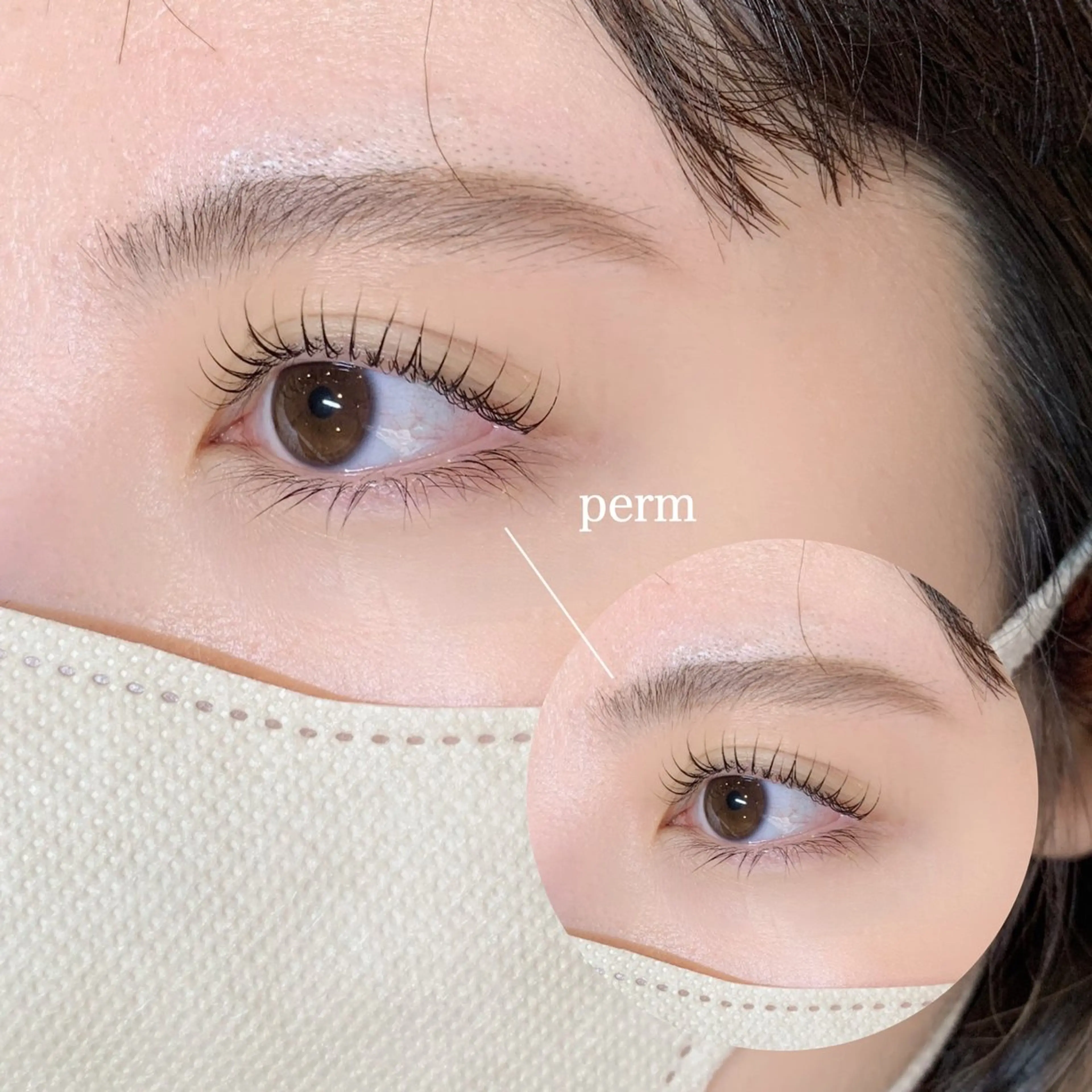 マツエク・マツパ nicott lash 江口のマツエク・マツパデザイン